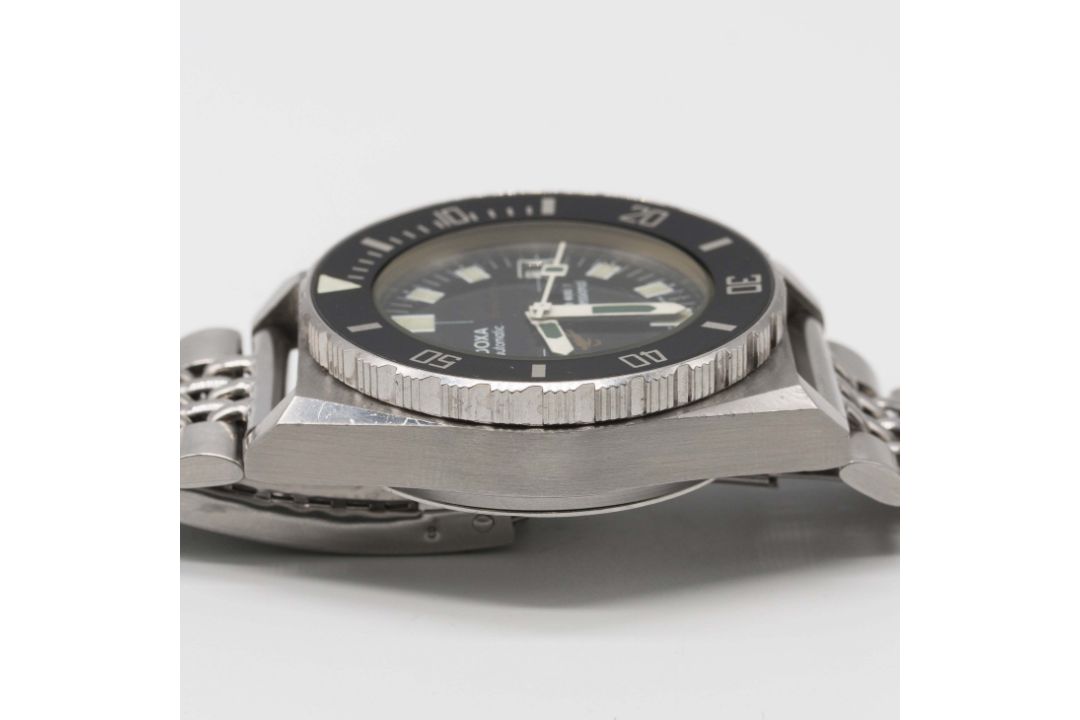 A RARE GENTLEMAN'S STAINLESS STEEL DOXA SPIROTECHNIQUE SUB 600T PROFESSIONAL AUTOMATIC DIVERS - Image 12 of 12