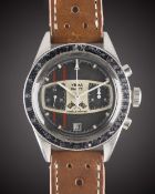 A GENTLEMAN'S STAINLESS STEEL YEMA RALLYE 