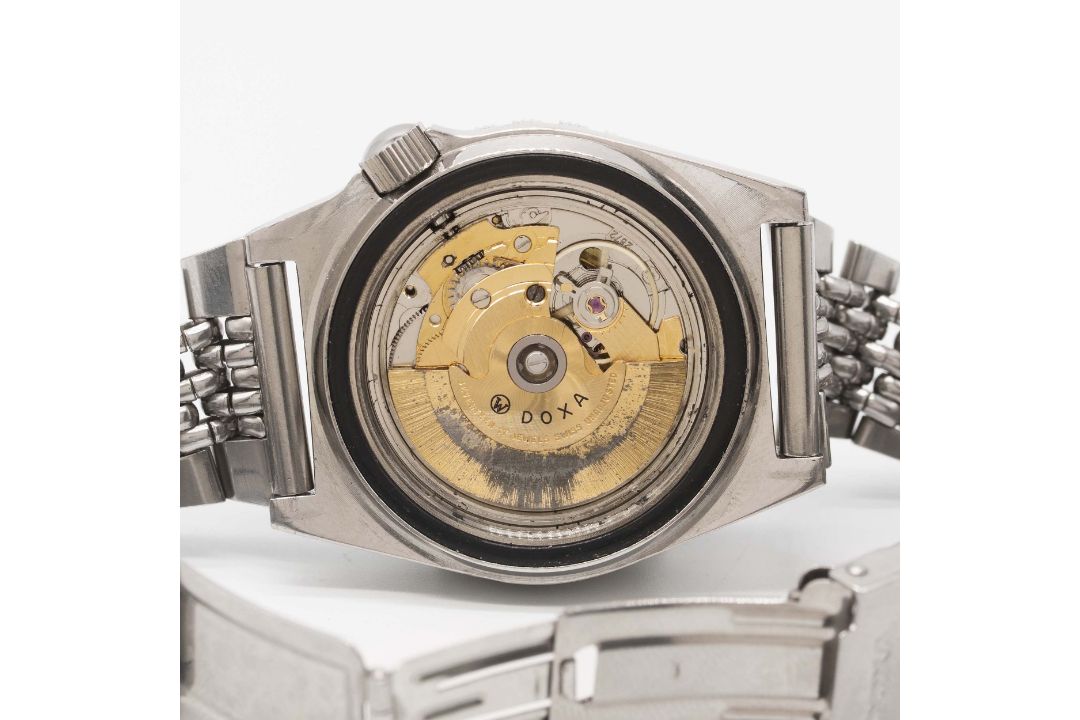 A RARE GENTLEMAN'S STAINLESS STEEL DOXA SPIROTECHNIQUE SUB 600T PROFESSIONAL AUTOMATIC DIVERS - Image 9 of 12