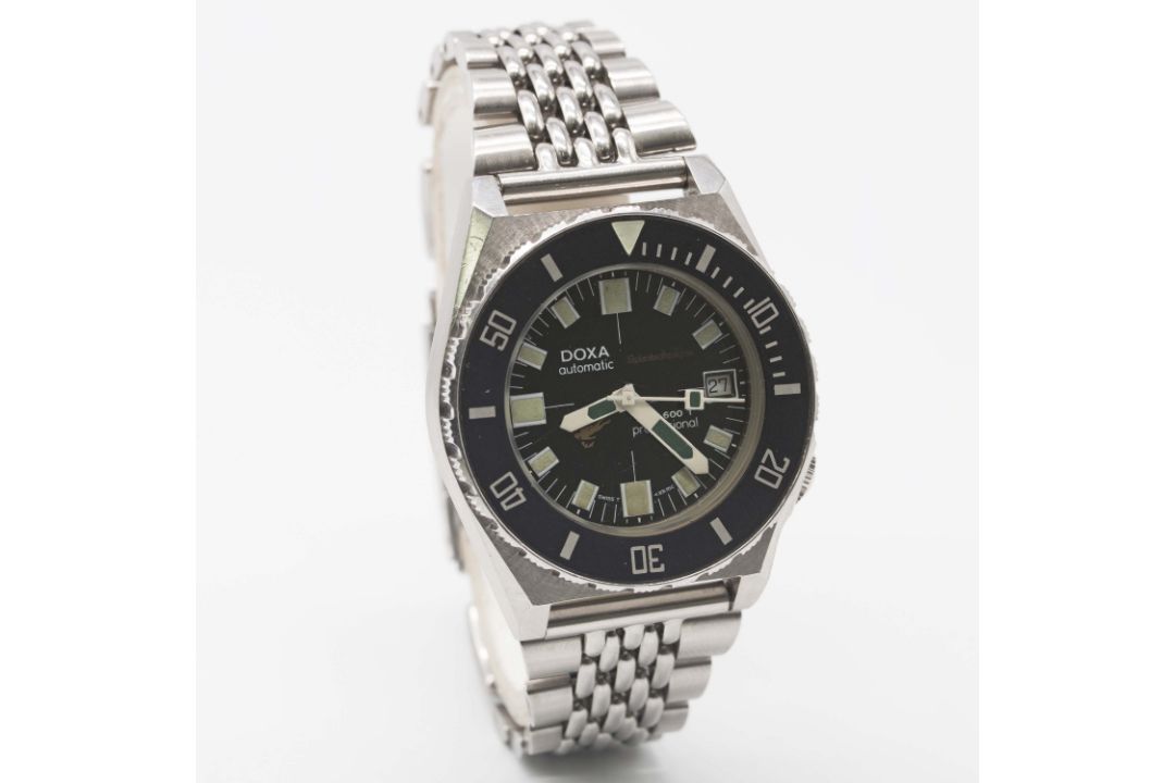 A RARE GENTLEMAN'S STAINLESS STEEL DOXA SPIROTECHNIQUE SUB 600T PROFESSIONAL AUTOMATIC DIVERS - Image 6 of 12