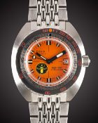 A GENTLEMAN'S STAINLESS STEEL DOXA SUB 300 PROFESSIONAL 