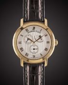 A GENTLEMAN'S 18K SOLID ROSE GOLD AUDEMARS PIGUET 