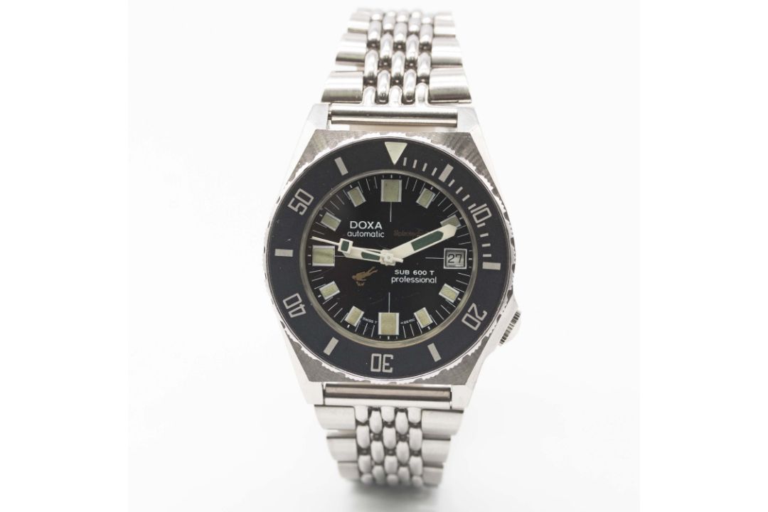 A RARE GENTLEMAN'S STAINLESS STEEL DOXA SPIROTECHNIQUE SUB 600T PROFESSIONAL AUTOMATIC DIVERS - Image 3 of 12