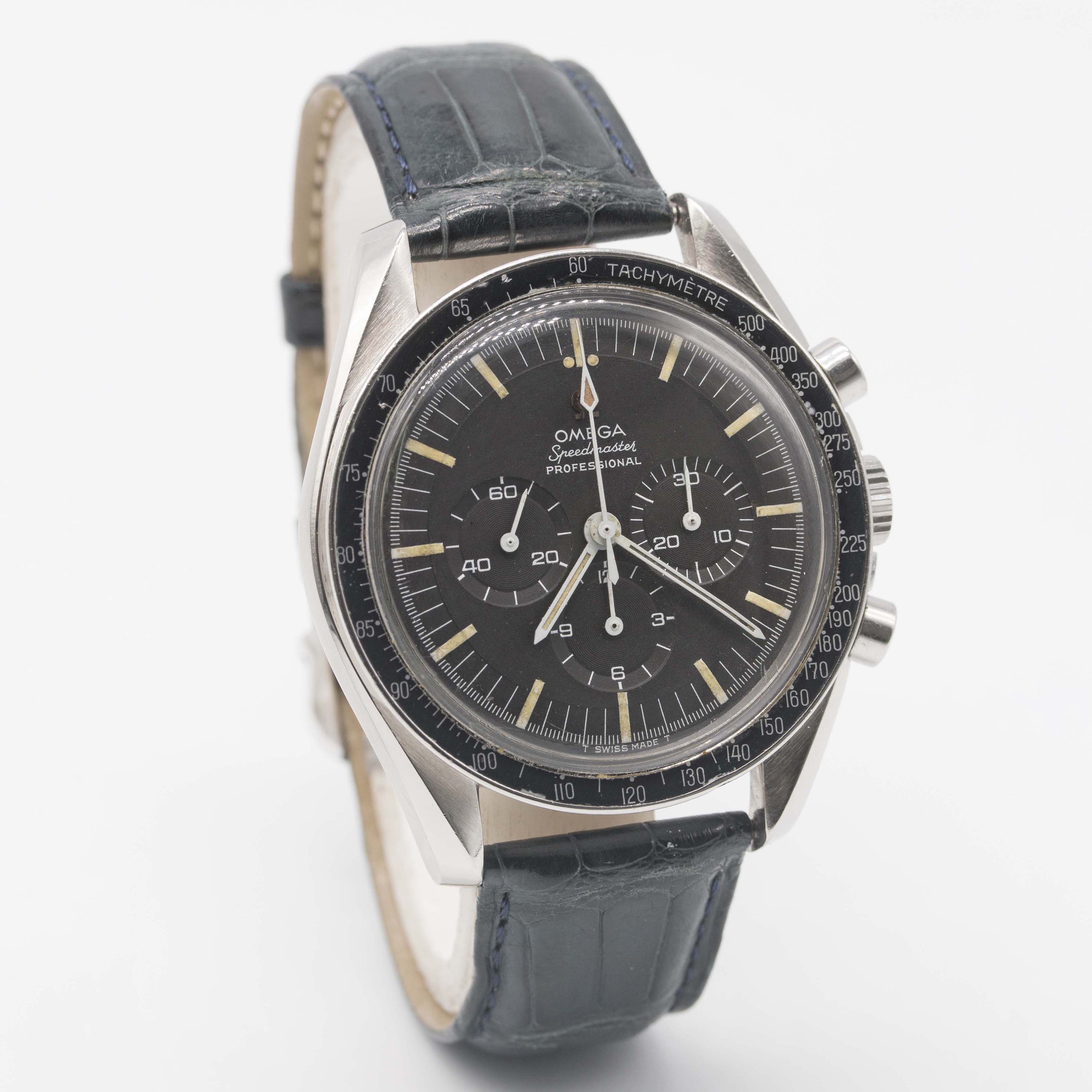 A RARE GENTLEMAN'S STAINLESS STEEL OMEGA SPEEDMASTER PROFESSIONAL "PRE MOON" CHRONOGRAPH WRIST WATCH - Image 8 of 13