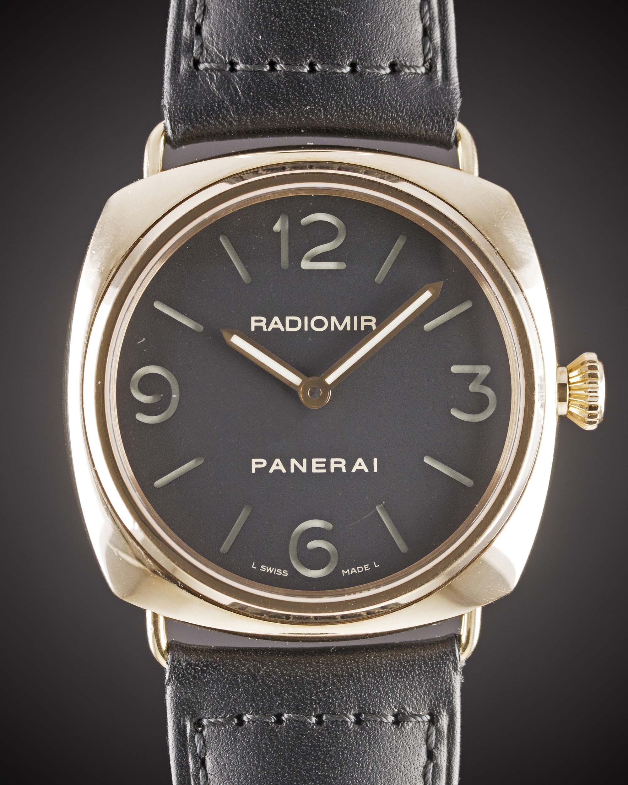 A GENTLEMAN'S SIZE 18K ROSE GOLD PANERAI RADIOMIR WRIST WATCH DATED 2009, REF. PAM00231 J SERIES - Image 2 of 2