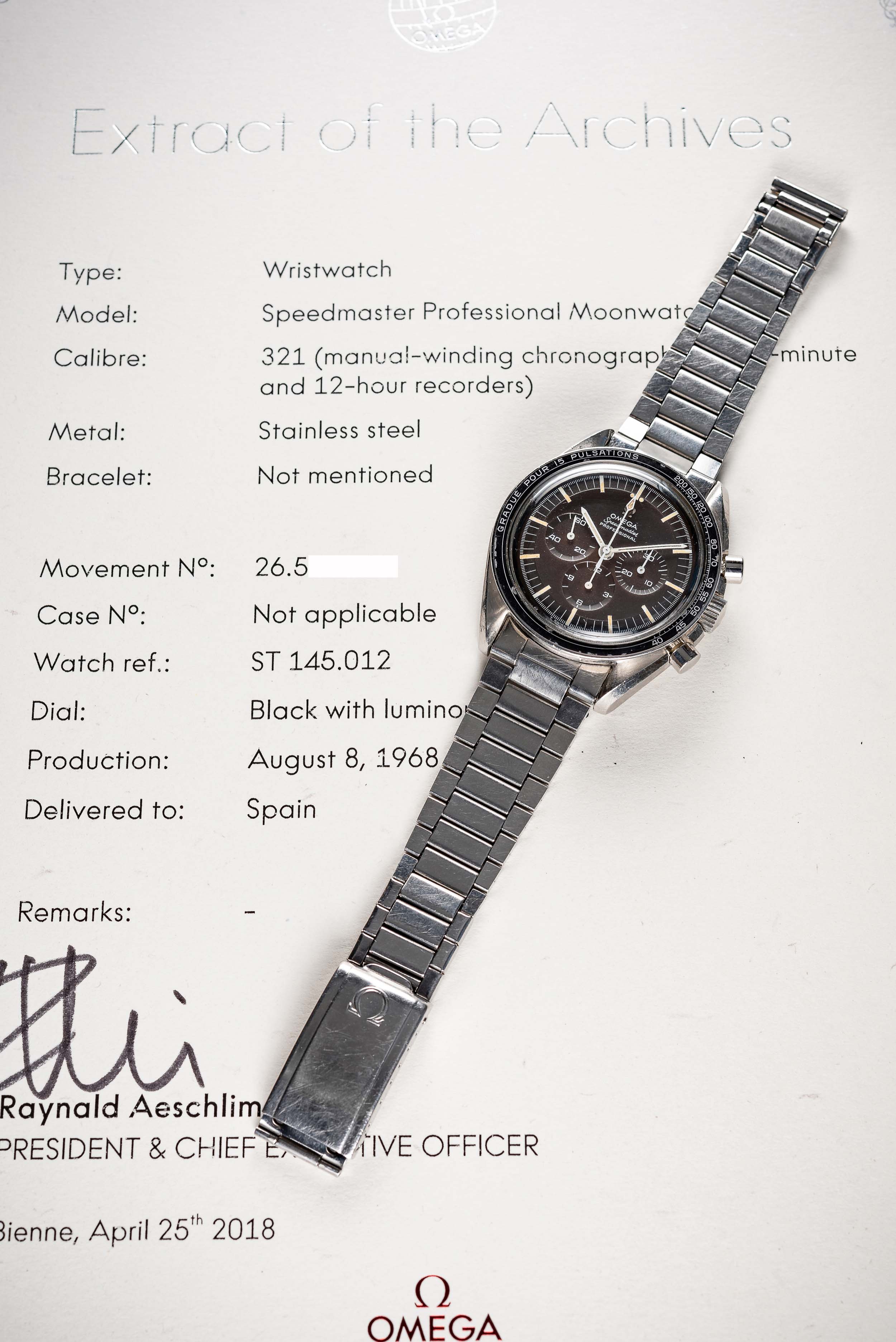 A VERY RARE GENTLEMAN'S STAINLESS STEEL OMEGA SPEEDMASTER PROFESSIONAL "PRE MOON" CHRONOGRAPH - Image 2 of 14