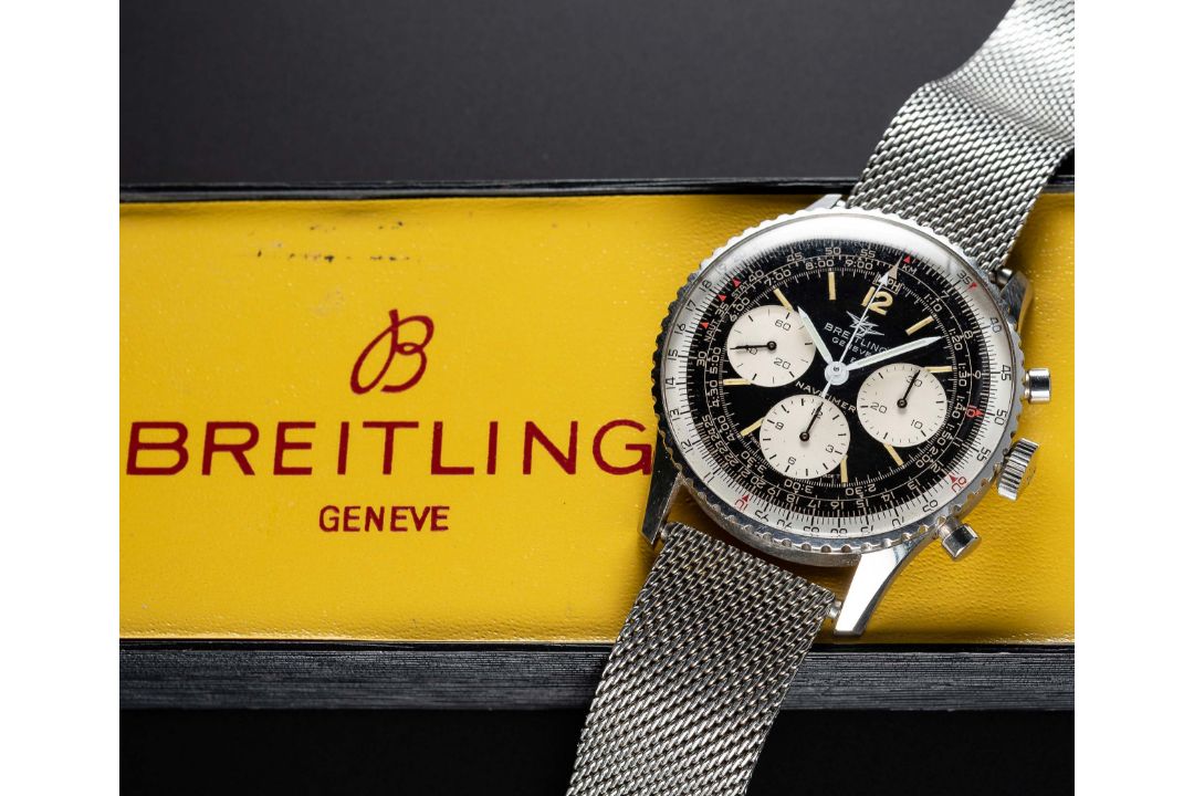 A GENTLEMAN'S STAINLESS STEEL BREITLING NAVITIMER CHRONOGRAPH BRACELET WATCH CIRCA 1967, REF. 806 " - Image 1 of 11