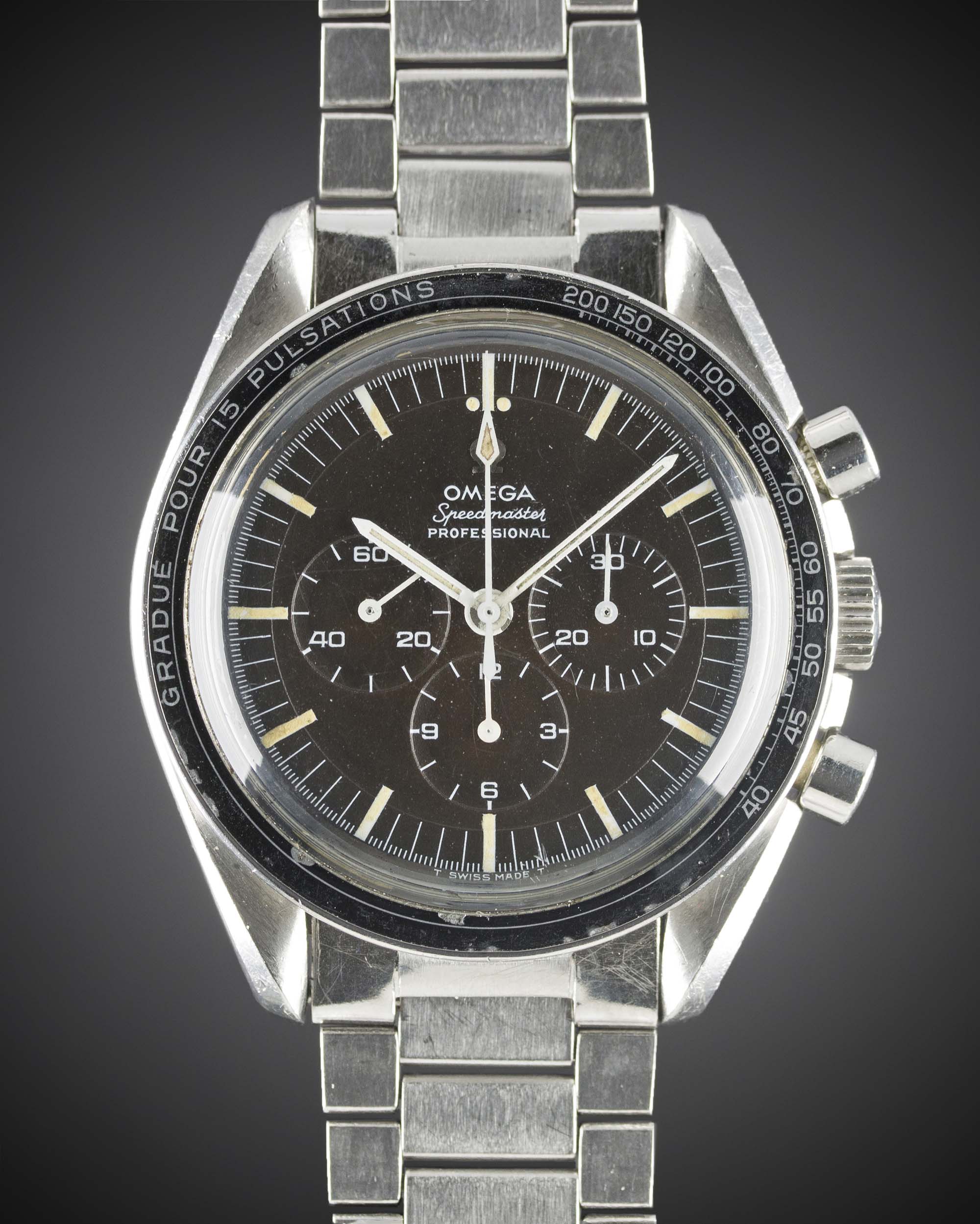 A VERY RARE GENTLEMAN'S STAINLESS STEEL OMEGA SPEEDMASTER PROFESSIONAL "PRE MOON" CHRONOGRAPH - Image 3 of 14