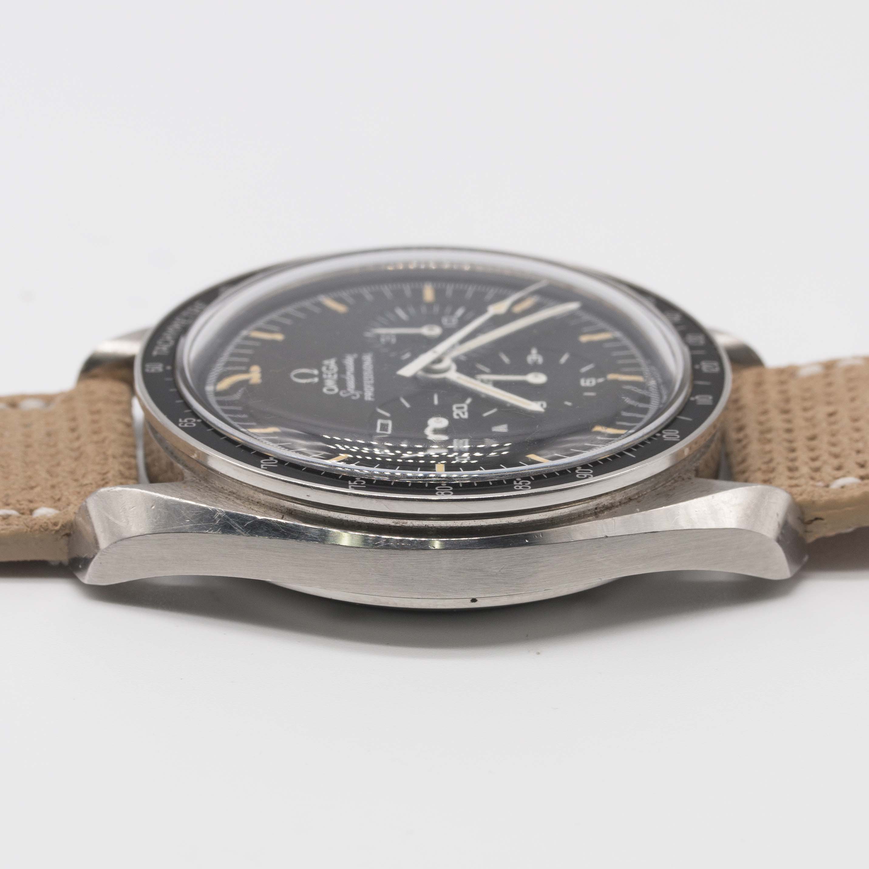 A VERY RARE GENTLEMAN'S STAINLESS STEEL OMEGA SPEEDMASTER PROFESSIONAL CHRONOGRAPH WRIST WATCH DATED - Image 11 of 11
