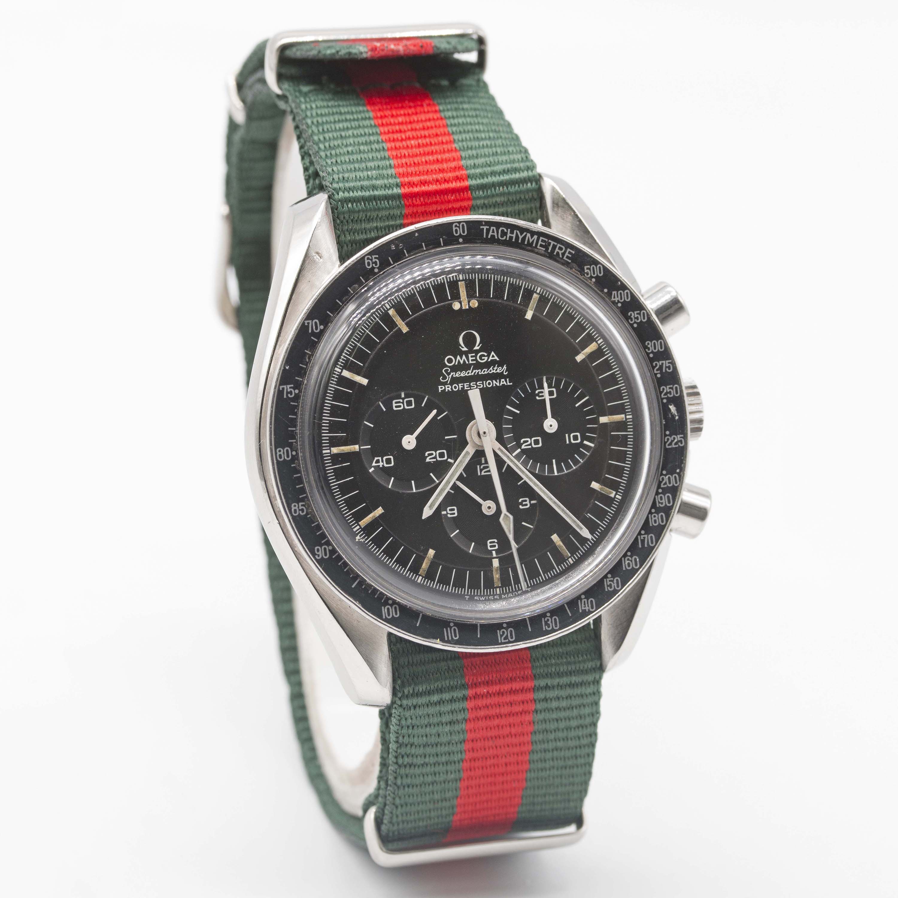 A RARE GENTLEMAN'S STAINLESS STEEL OMEGA SPEEDMASTER PROFESSIONAL CHRONOGRAPH WRIST WATCH DATED - Image 8 of 13