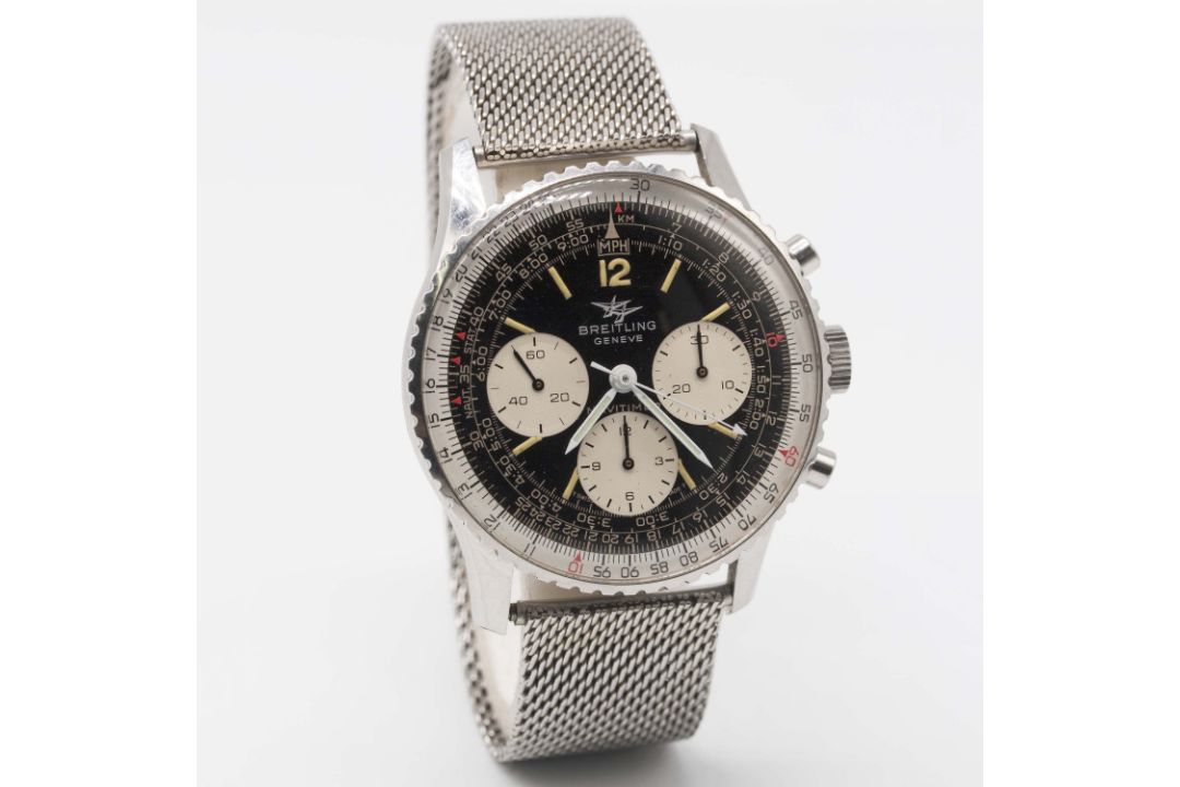 A GENTLEMAN'S STAINLESS STEEL BREITLING NAVITIMER CHRONOGRAPH BRACELET WATCH CIRCA 1967, REF. 806 " - Image 6 of 11