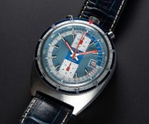 A RARE GENTLEMAN'S STAINLESS STEEL BREITLING 