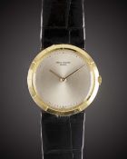 A GENTLEMAN'S 18K SOLID GOLD PATEK PHILIPPE WRIST WATCH CIRCA 1960s, REF. 3459  Movement: 18J,