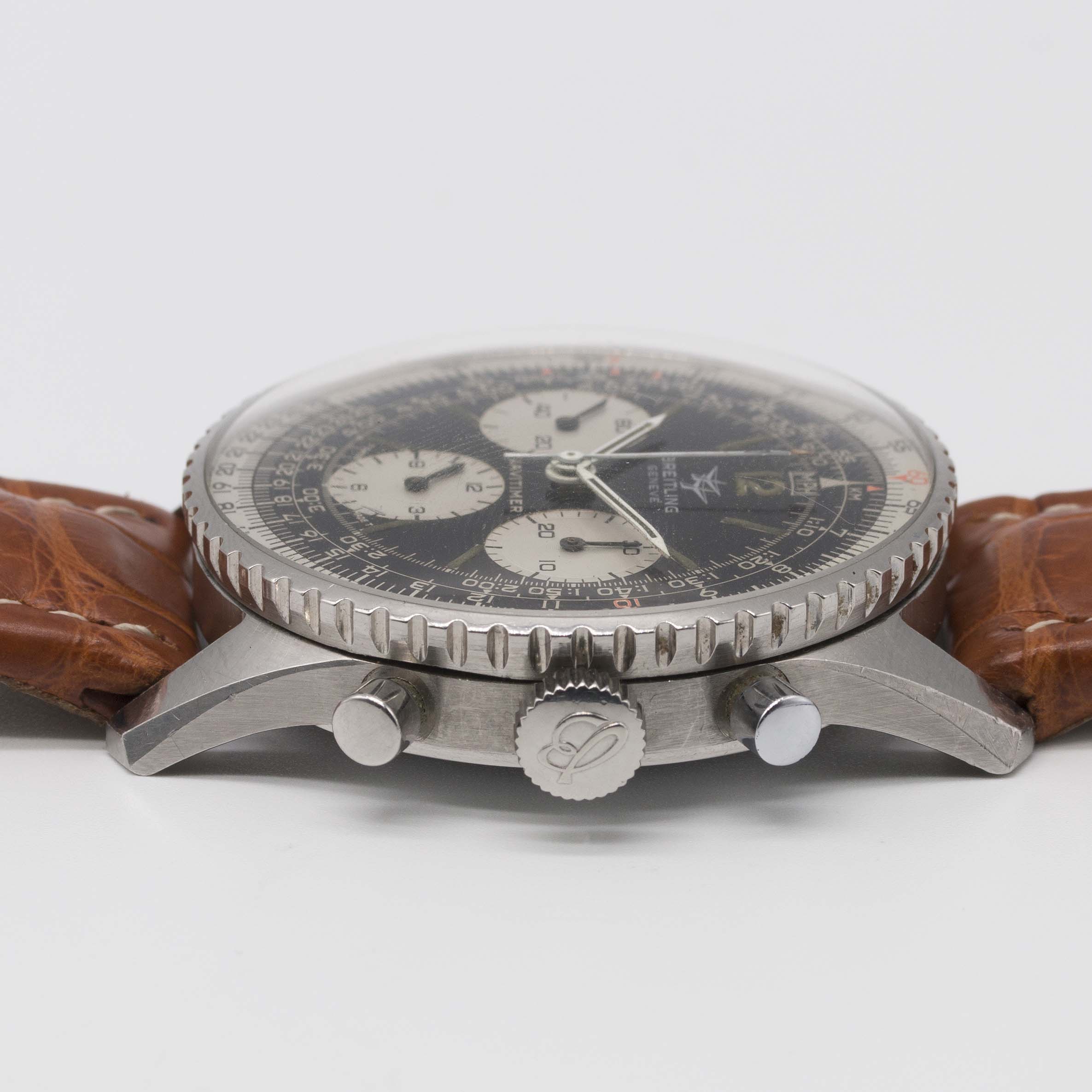 A GENTLEMAN'S STAINLESS STEEL BREITLING NAVITIMER CHRONOGRAPH WRIST WATCH CIRCA 1971, REF. 806 " - Image 10 of 11
