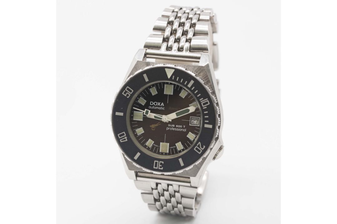 A RARE GENTLEMAN'S STAINLESS STEEL DOXA SPIROTECHNIQUE SUB 600T PROFESSIONAL AUTOMATIC DIVERS - Image 5 of 12