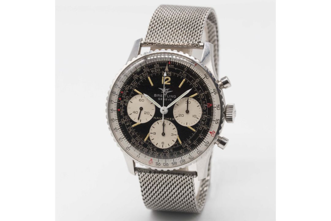 A GENTLEMAN'S STAINLESS STEEL BREITLING NAVITIMER CHRONOGRAPH BRACELET WATCH CIRCA 1967, REF. 806 " - Image 5 of 11