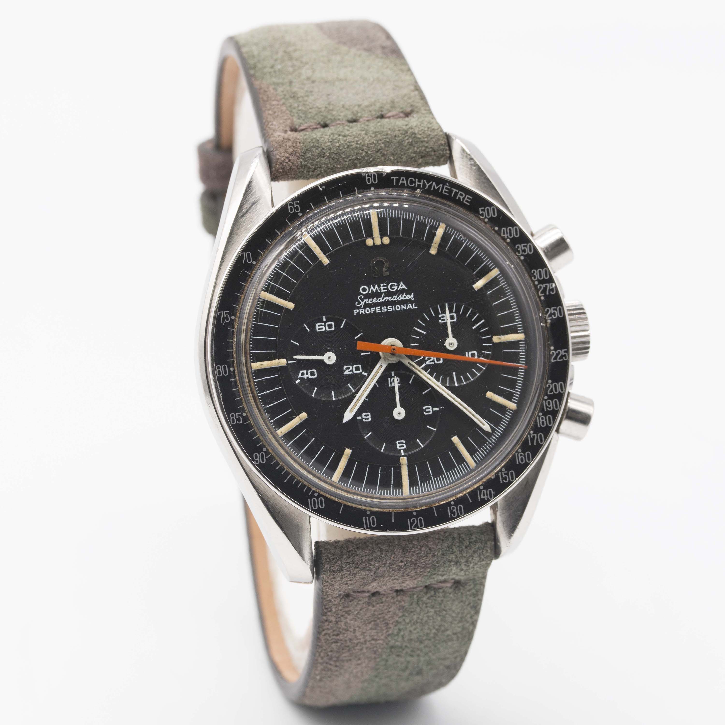 A VERY RARE GENTLEMAN'S STAINLESS STEEL OMEGA SPEEDMASTER PROFESSIONAL "ULTRAMAN" CHRONOGRAPH - Image 7 of 12