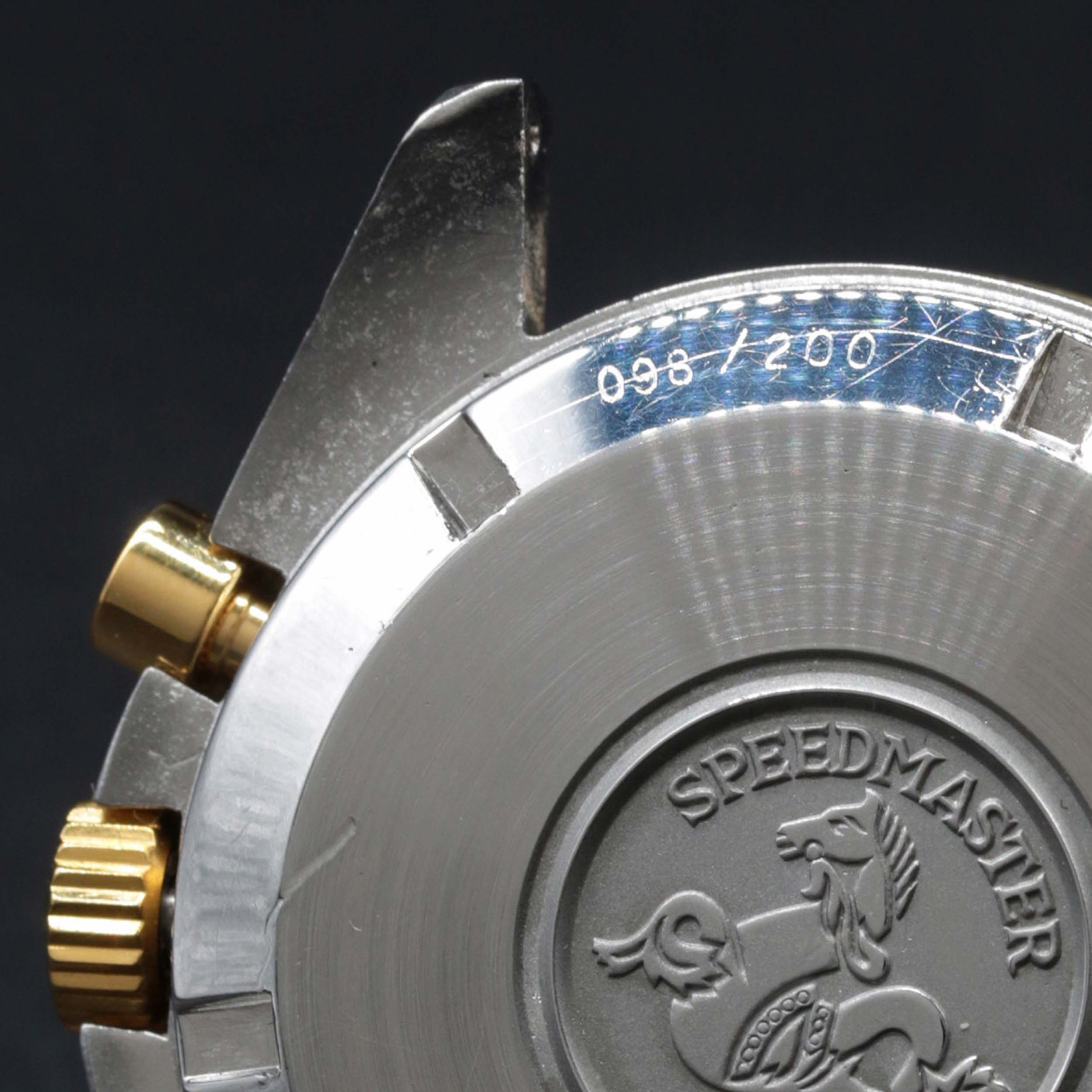 A VERY RARE GENTLEMAN'S STEEL & GOLD OMEGA SPEEDMASTER PROFESSIONAL "HOLY GRAIL" AUTOMATIC - Image 4 of 5