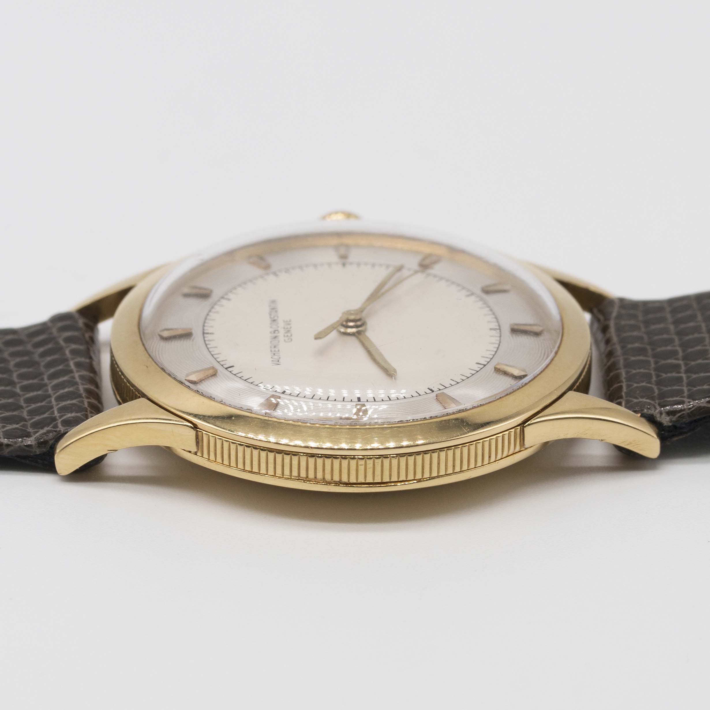A FINE GENTLEMAN'S 18K SOLID GOLD VACHERON & CONSTANTIN WRIST WATCH CIRCA 1950s, REF. 4894 WITH " - Image 11 of 11