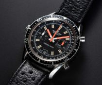 A RARE GENTLEMAN'S STAINLESS STEEL BREITLING CHRONO-MATIC CHRONOGRAPH WRIST WATCH CIRCA 1977, REF.