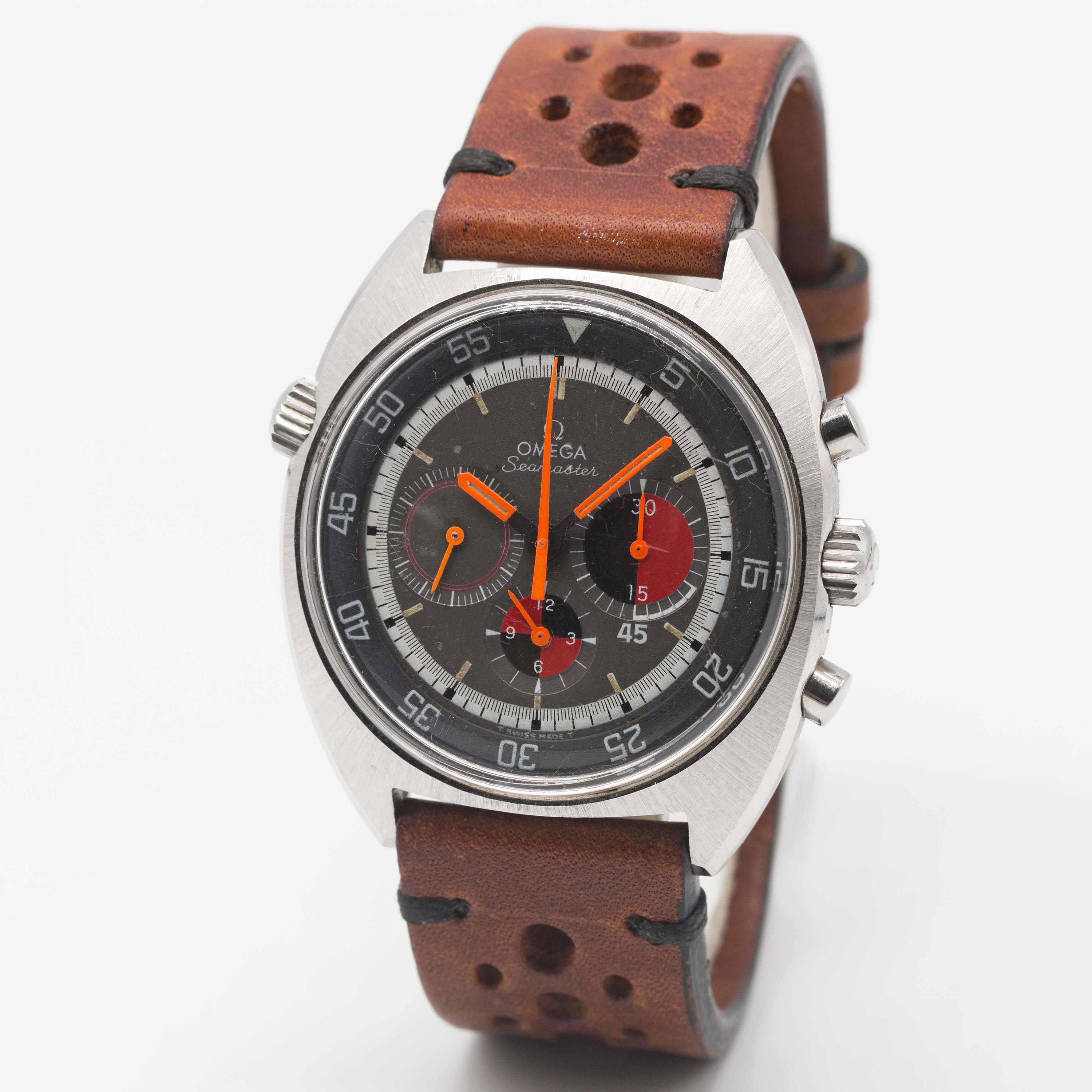 A GENTLEMAN'S STAINLESS STEEL OMEGA SEAMASTER "SOCCER TIMER' CHRONOGRAPH WRIST WATCH CIRCA 1974, - Image 4 of 10