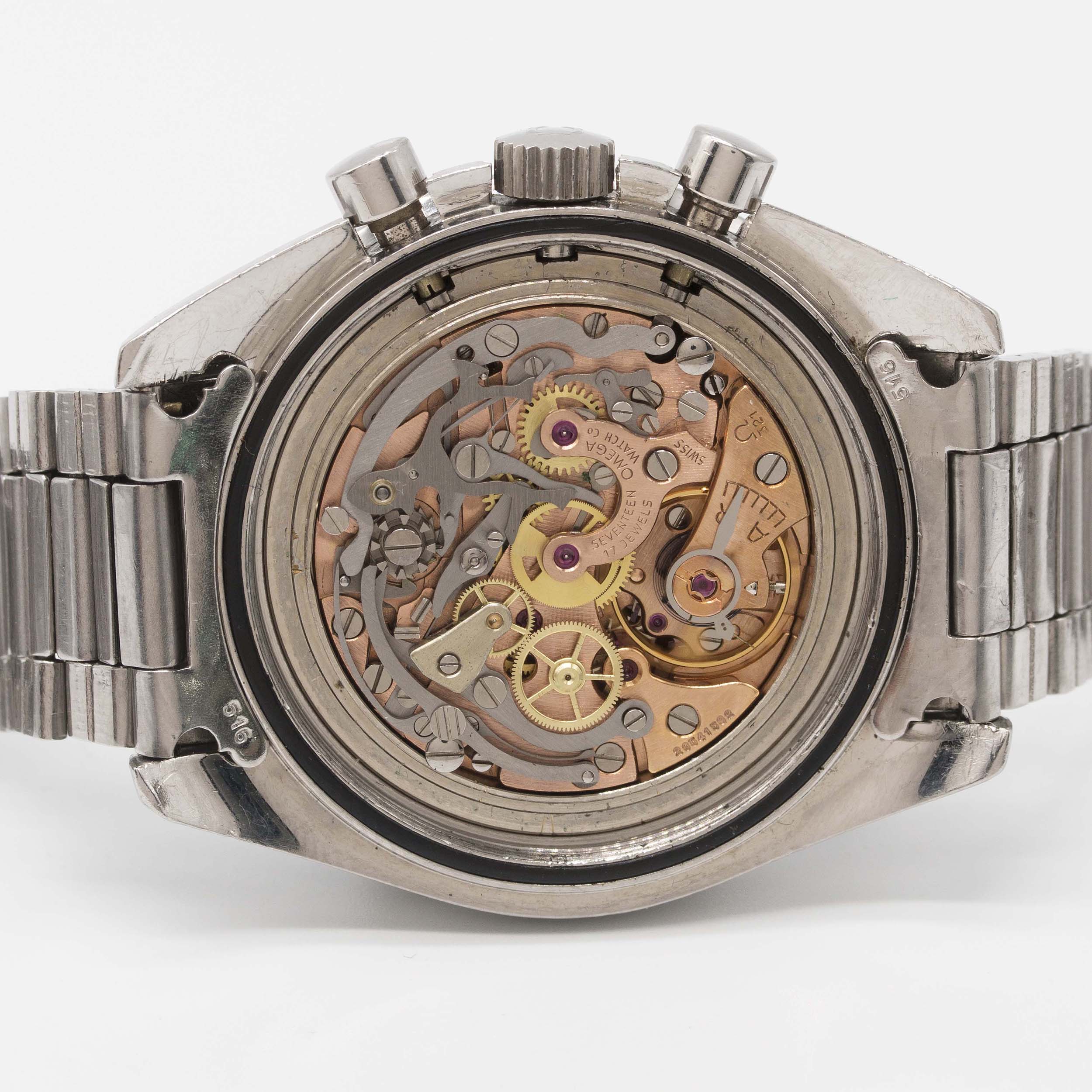 A VERY RARE GENTLEMAN'S STAINLESS STEEL OMEGA SPEEDMASTER PROFESSIONAL "PRE MOON" CHRONOGRAPH - Image 10 of 14