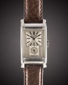 A RARE GENTLEMAN'S STAINLESS STEEL ROLEX PRINCE WRIST WATCH CIRCA 1940, REF. 3937 WITH 