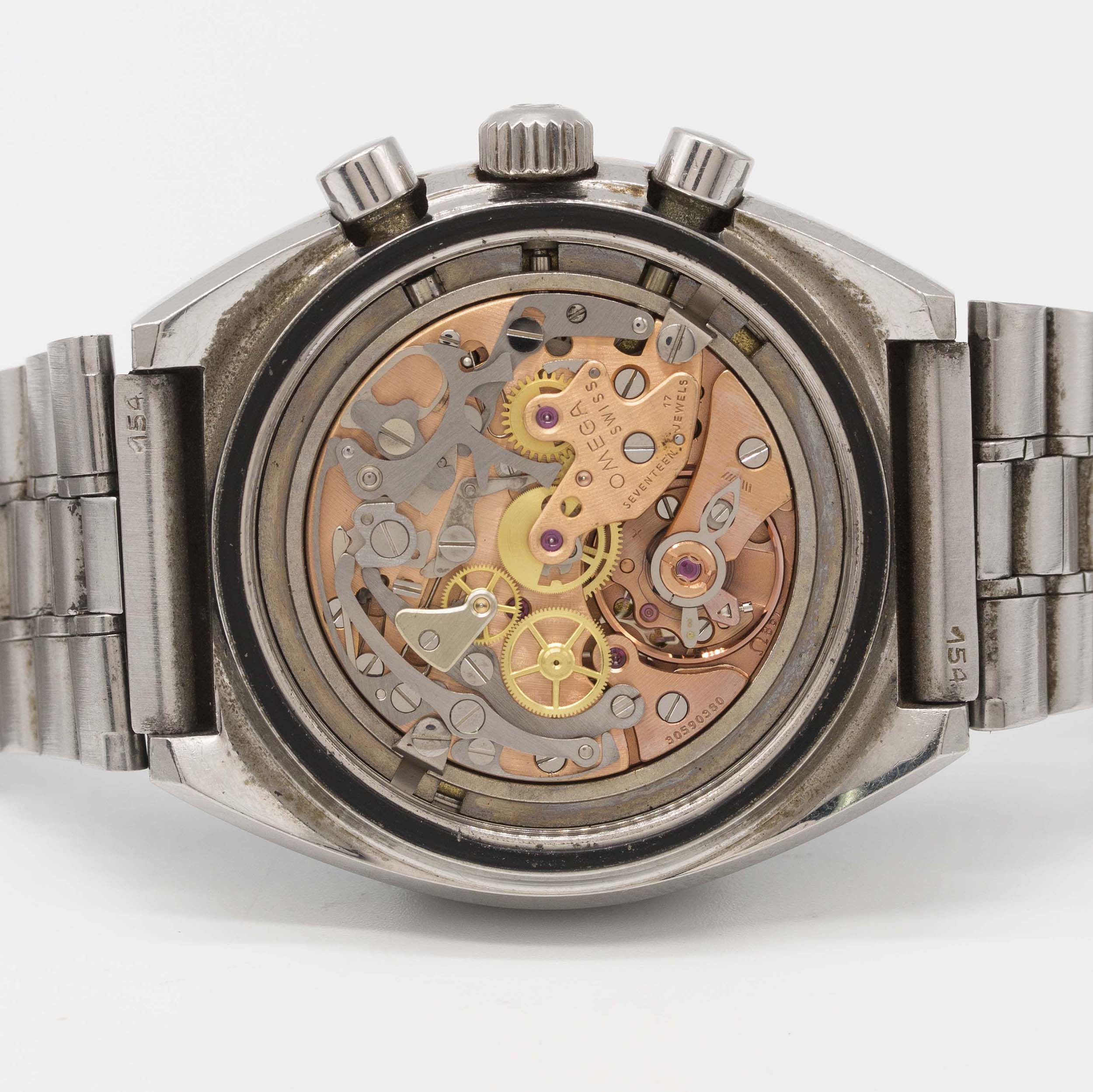 A RARE GENTLEMAN'S STAINLESS STEEL OMEGA SPEEDMASTER PROFESSIONAL MARK II CHRONOGRAPH BRACELET WATCH - Image 9 of 13