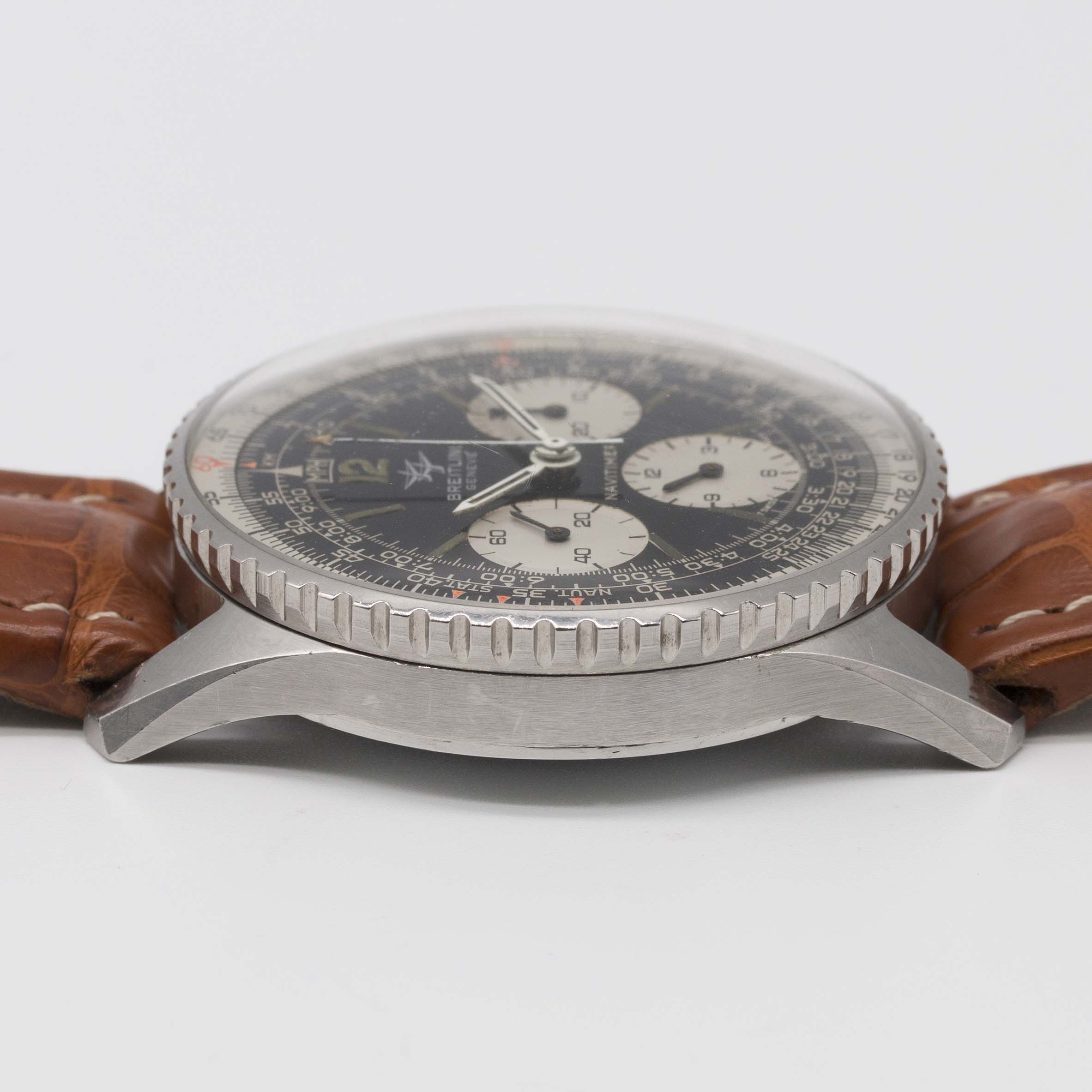 A GENTLEMAN'S STAINLESS STEEL BREITLING NAVITIMER CHRONOGRAPH WRIST WATCH CIRCA 1971, REF. 806 " - Image 11 of 11