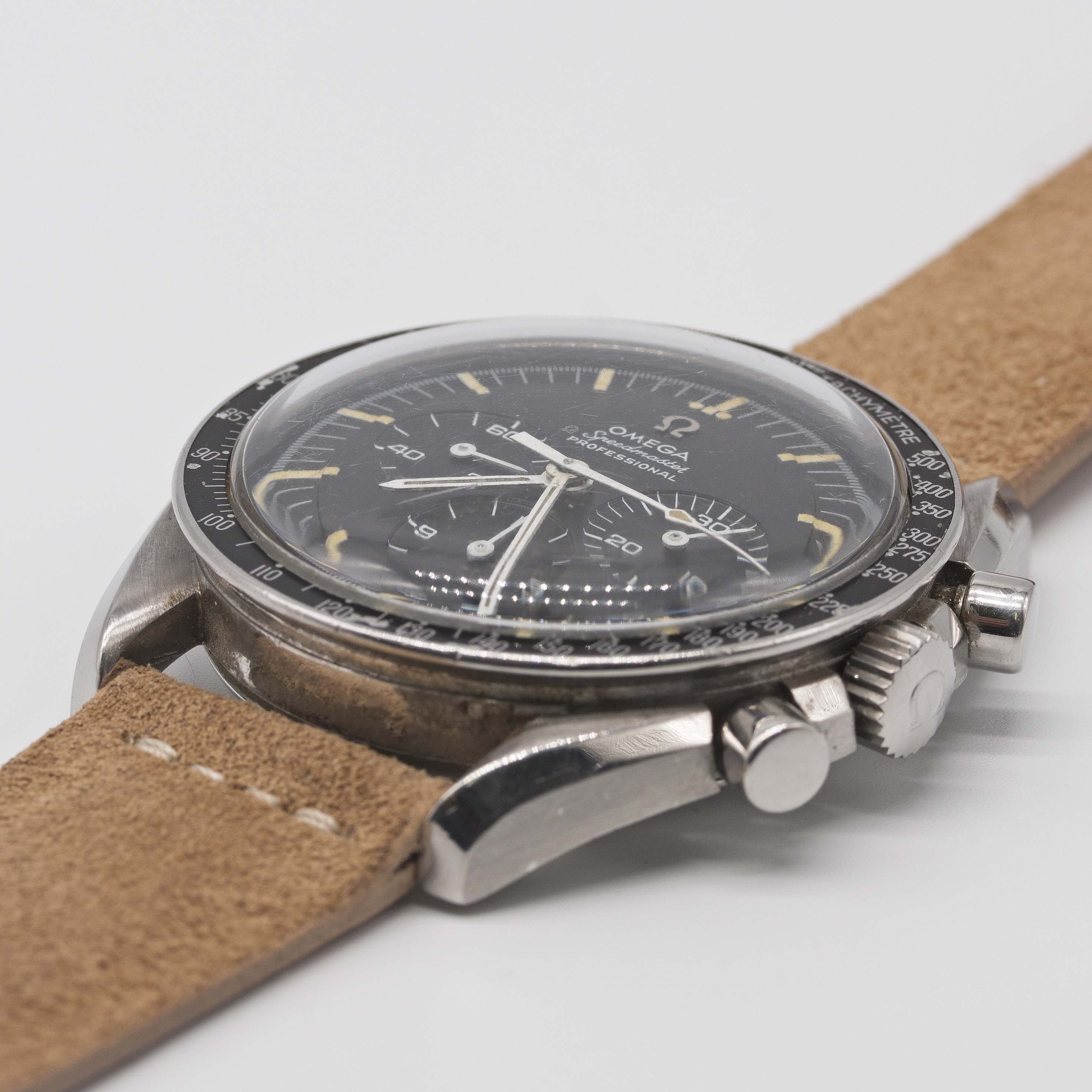 A RARE GENTLEMAN'S STAINLESS STEEL OMEGA SPEEDMASTER PROFESSIONAL CHRONOGRAPH WRIST WATCH CIRCA - Image 4 of 11