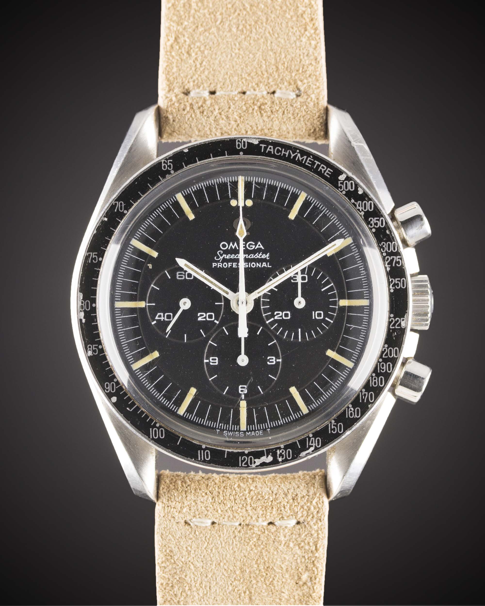 A RARE GENTLEMAN'S STAINLESS STEEL OMEGA SPEEDMASTER PROFESSIONAL CHRONOGRAPH WRIST WATCH CIRCA - Image 2 of 11