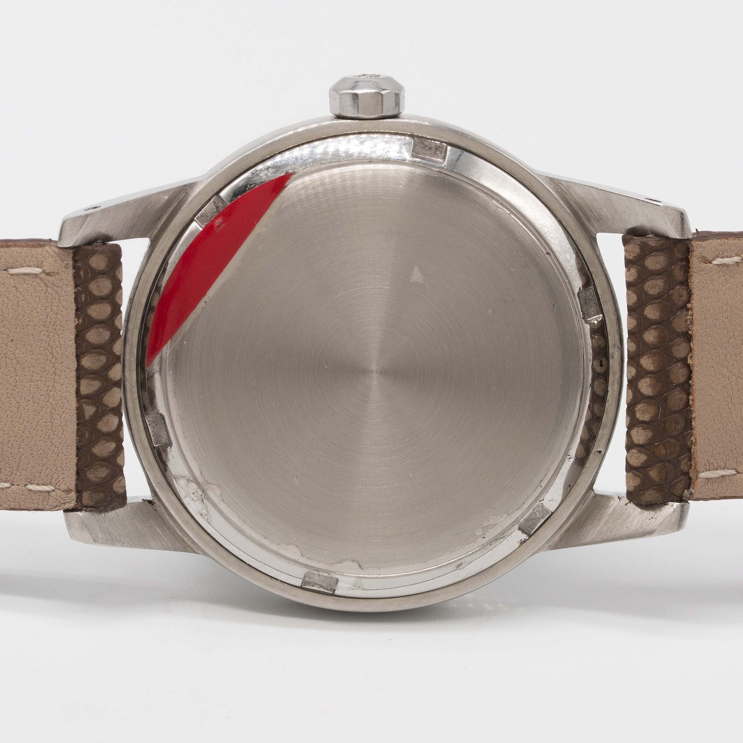A GENTLEMAN'S STAINLESS STEEL OMEGA SEAMASTER AUTOMATIC WRIST WATCH CIRCA 1950, REF. C2576-2 WITH - Image 6 of 10