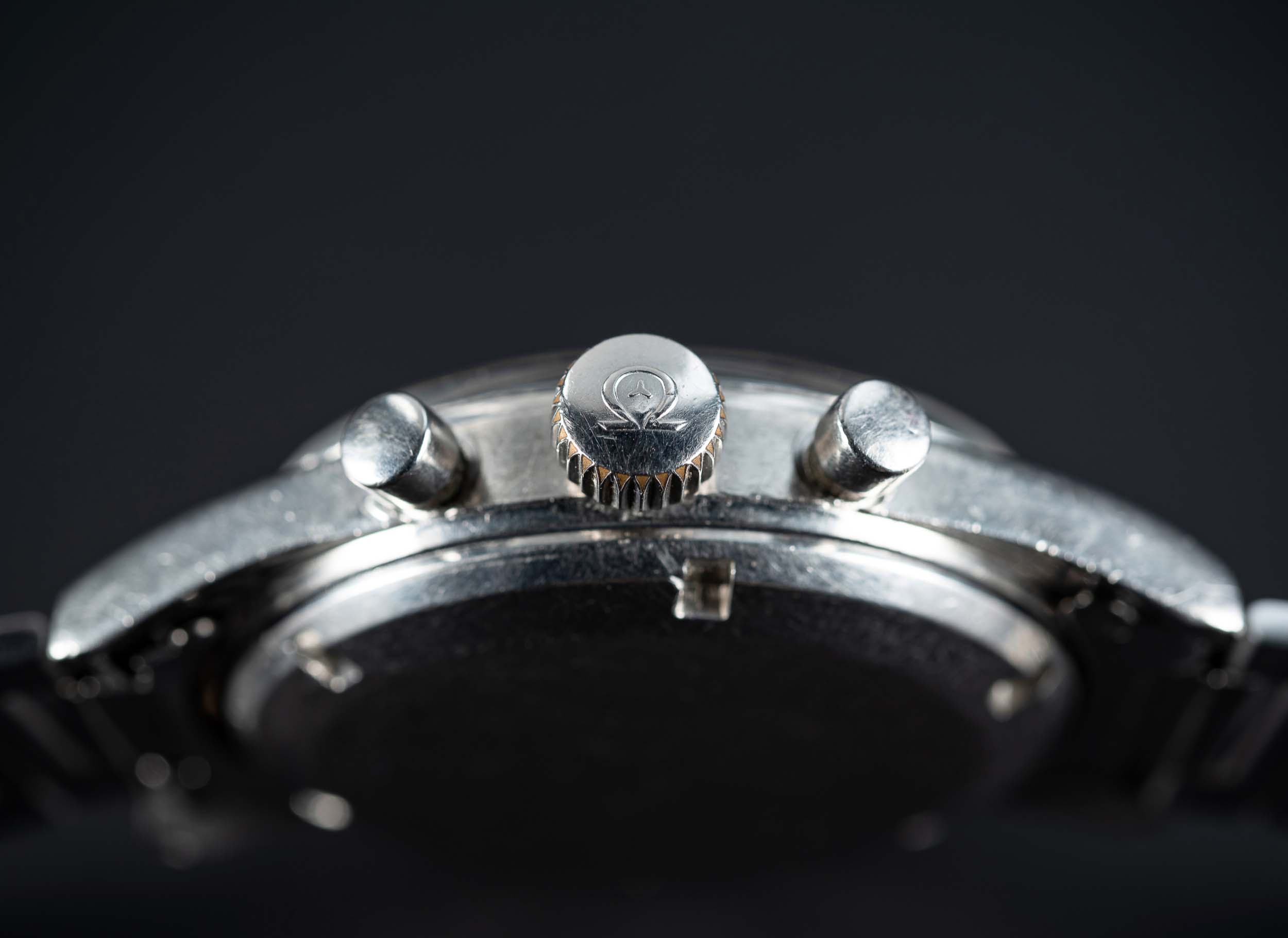 AN EXTREMELY RARE GENTLEMAN'S STAINLESS STEEL OMEGA SPEEDMASTER CHRONOGRAPH BRACELET WATCH DATED - Image 3 of 14