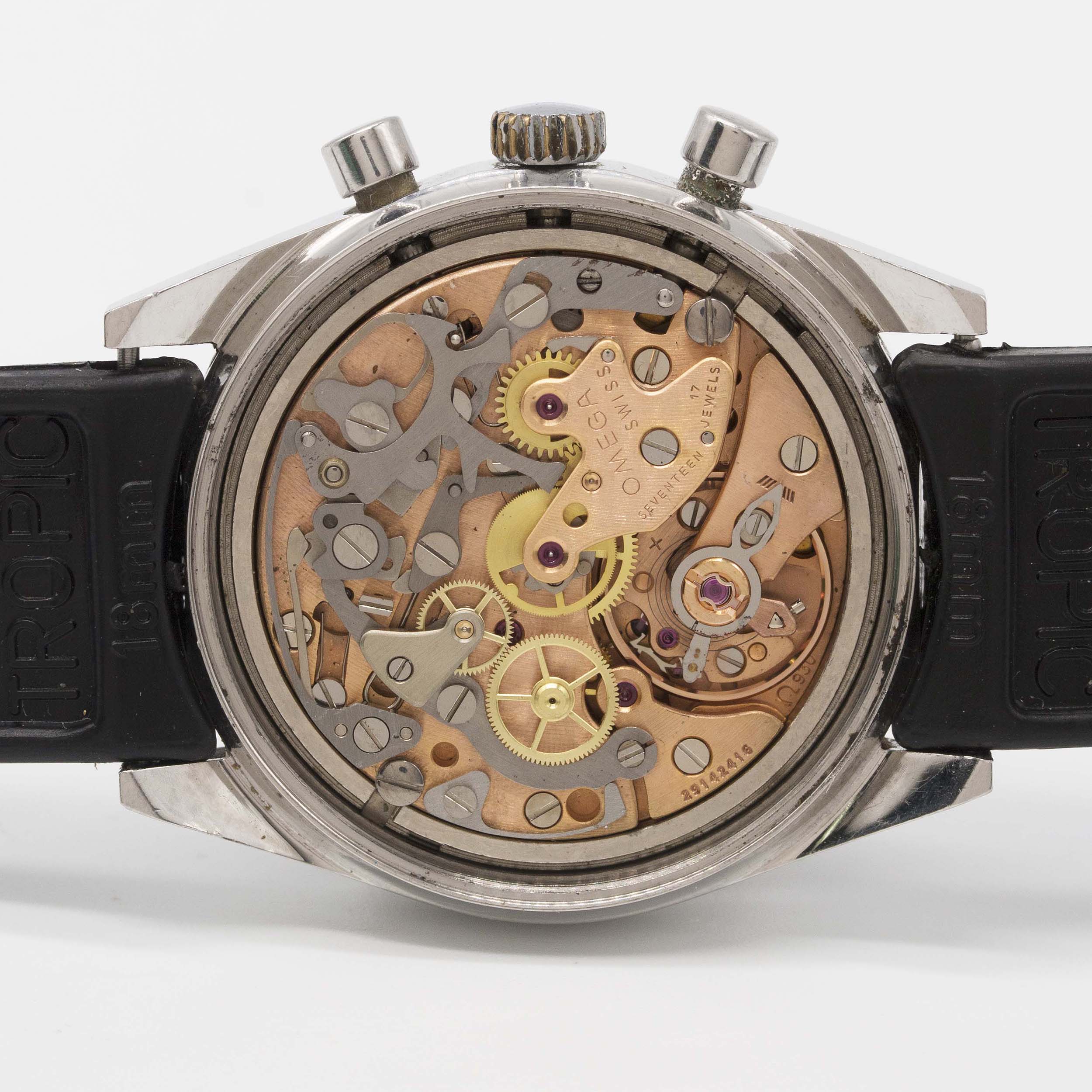 A GENTLEMAN'S STAINLESS STEEL OMEGA DE VILLE DATO CHRONOGRAPH WRIST WATCH CIRCA 1970, REF. 146.017 - Image 7 of 10
