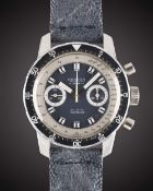 A GENTLEMAN'S STAINLESS STEEL RESTON 