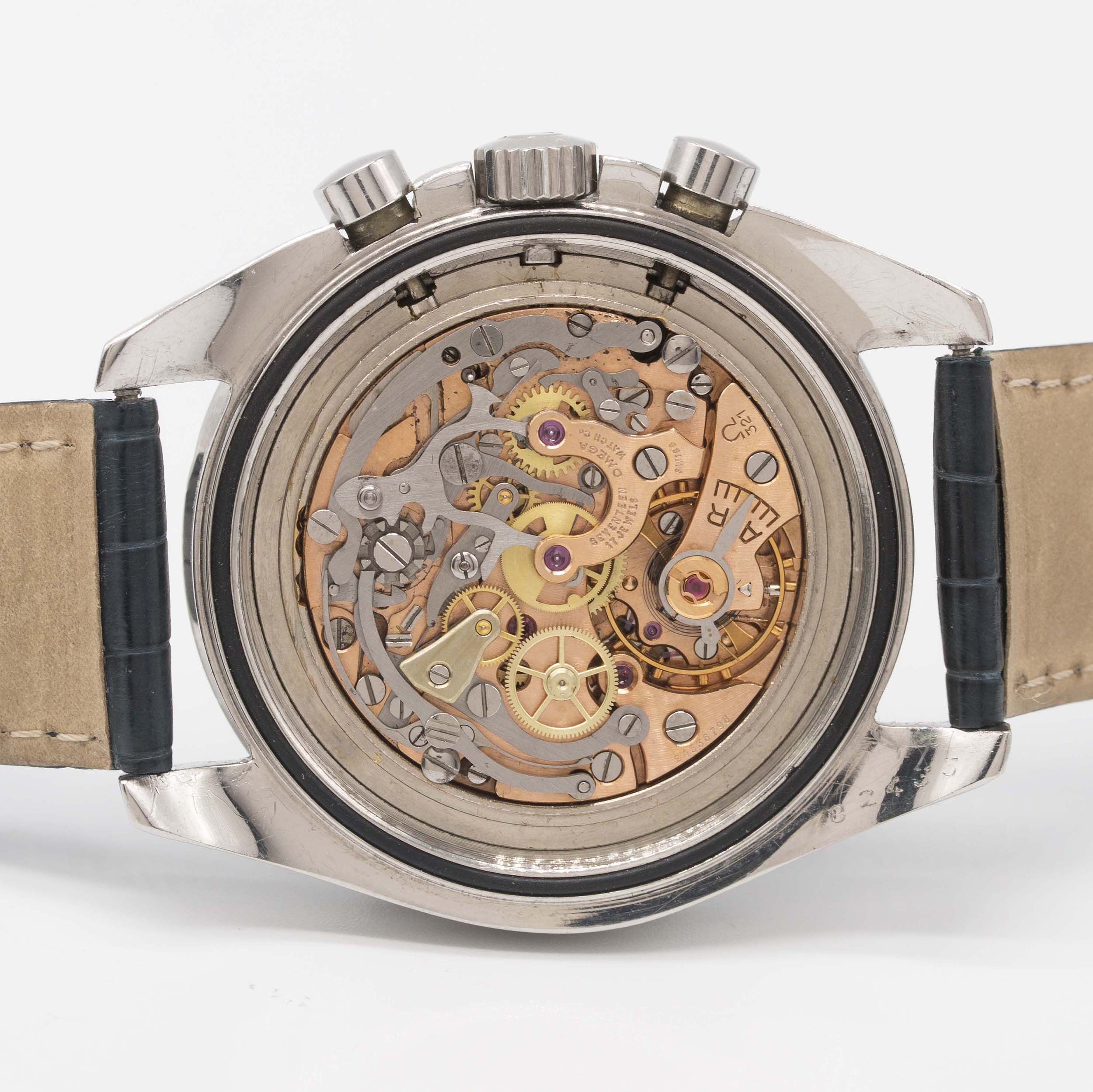 A RARE GENTLEMAN'S STAINLESS STEEL OMEGA SPEEDMASTER PROFESSIONAL "PRE MOON" CHRONOGRAPH WRIST WATCH - Image 10 of 13
