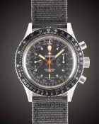 A GENTLEMAN'S STAINLESS STEEL CHRONOSPORT COMPUTERGRAPH CHRONOGRAPH WRIST WATCH CIRCA 1970 Movement: