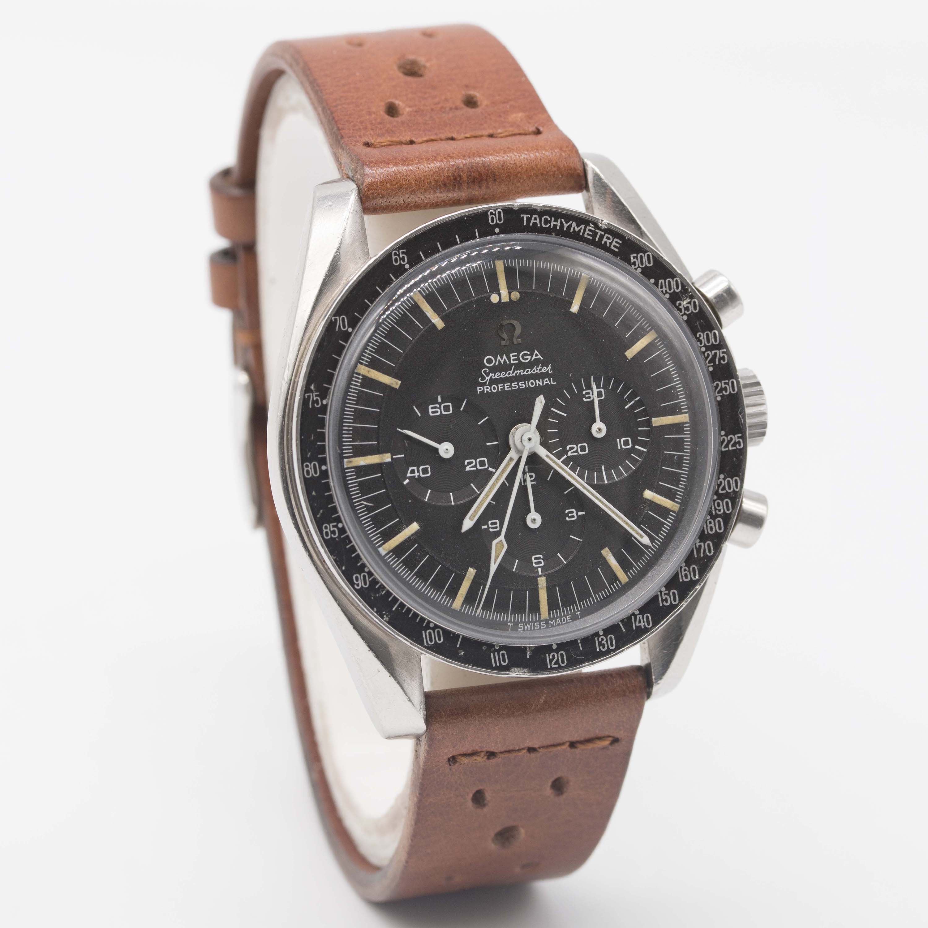 A RARE GENTLEMAN'S STAINLESS STEEL OMEGA SPEEDMASTER PROFESSIONAL "PRE MOON" CHRONOGRAPH WRIST WATCH - Image 7 of 12