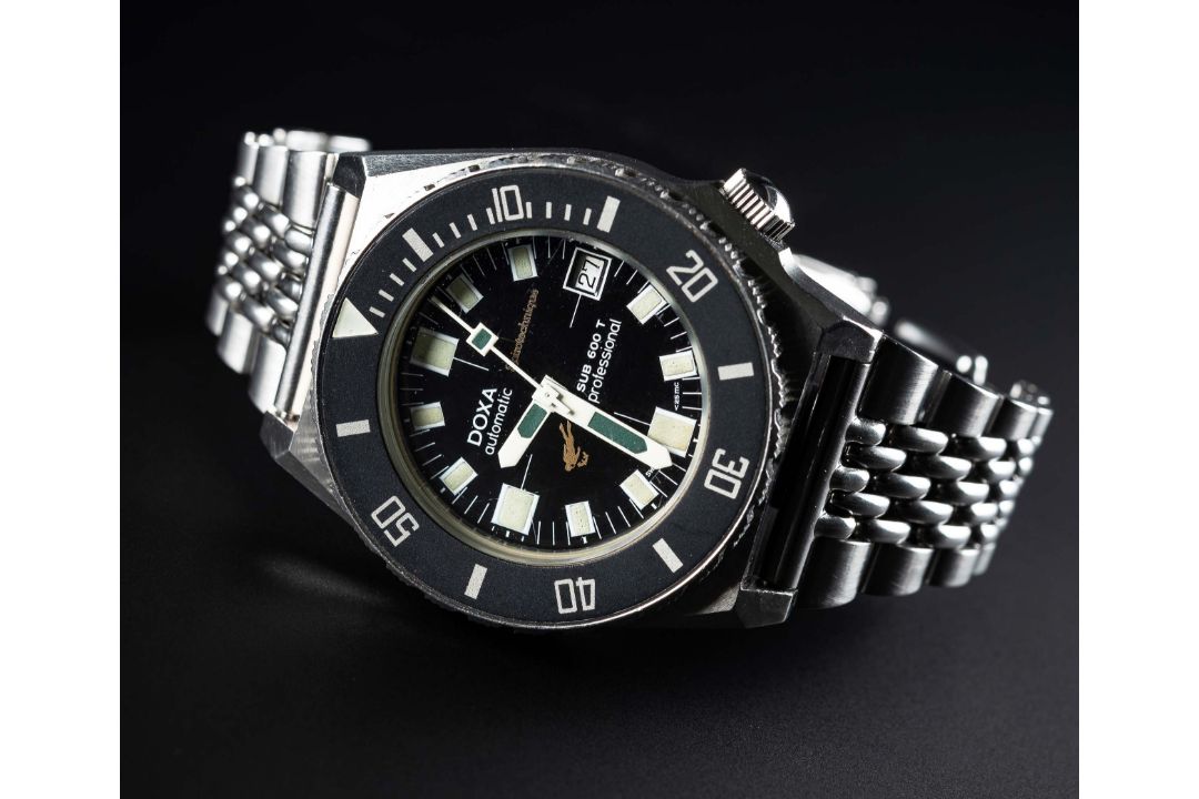 A RARE GENTLEMAN'S STAINLESS STEEL DOXA SPIROTECHNIQUE SUB 600T PROFESSIONAL AUTOMATIC DIVERS - Image 1 of 12