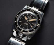 A RARE GENTLEMAN'S STAINLESS STEEL Z.R.C. ETANCHE GRANDS FONDS 300M 