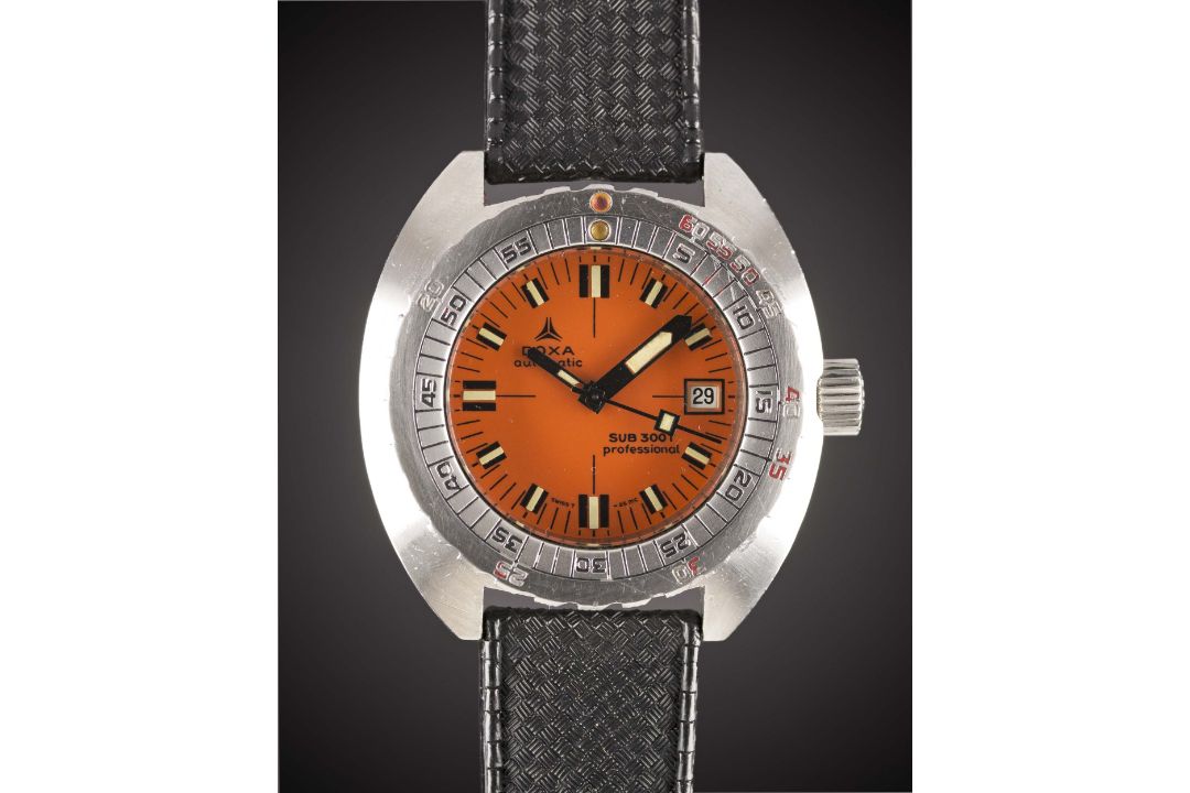 A RARE GENTLEMAN'S STAINLESS STEEL DOXA "ORANGE" SUB 300T PROFESSIONAL DIVERS WRIST WATCH CIRCA - Image 2 of 2