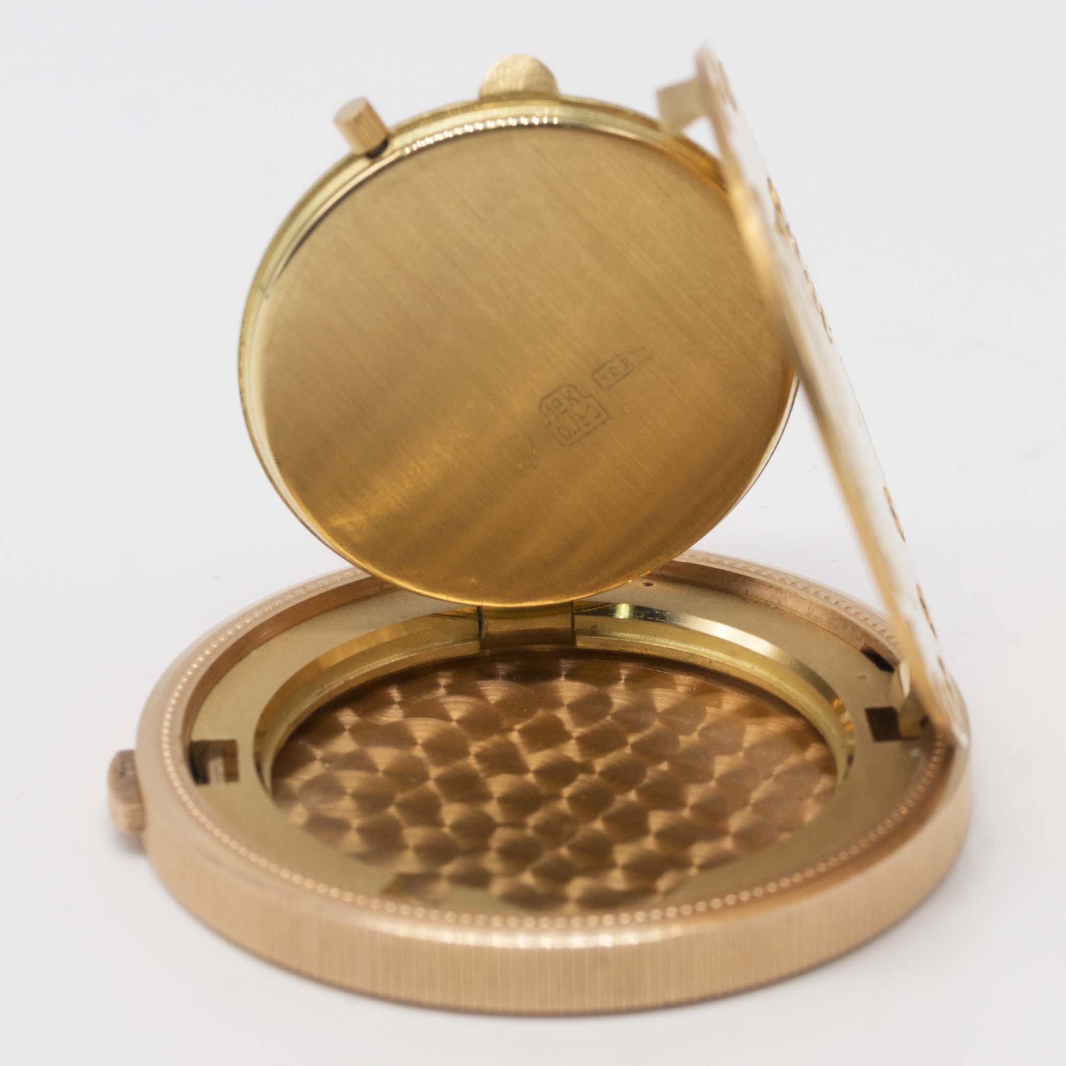 AN 18K SOLID GOLD CORUM 20 DOLLAR COIN WATCH DATED 1976, WITH THE ORIGINAL BOX & GUARANTEE Movement: - Image 8 of 11
