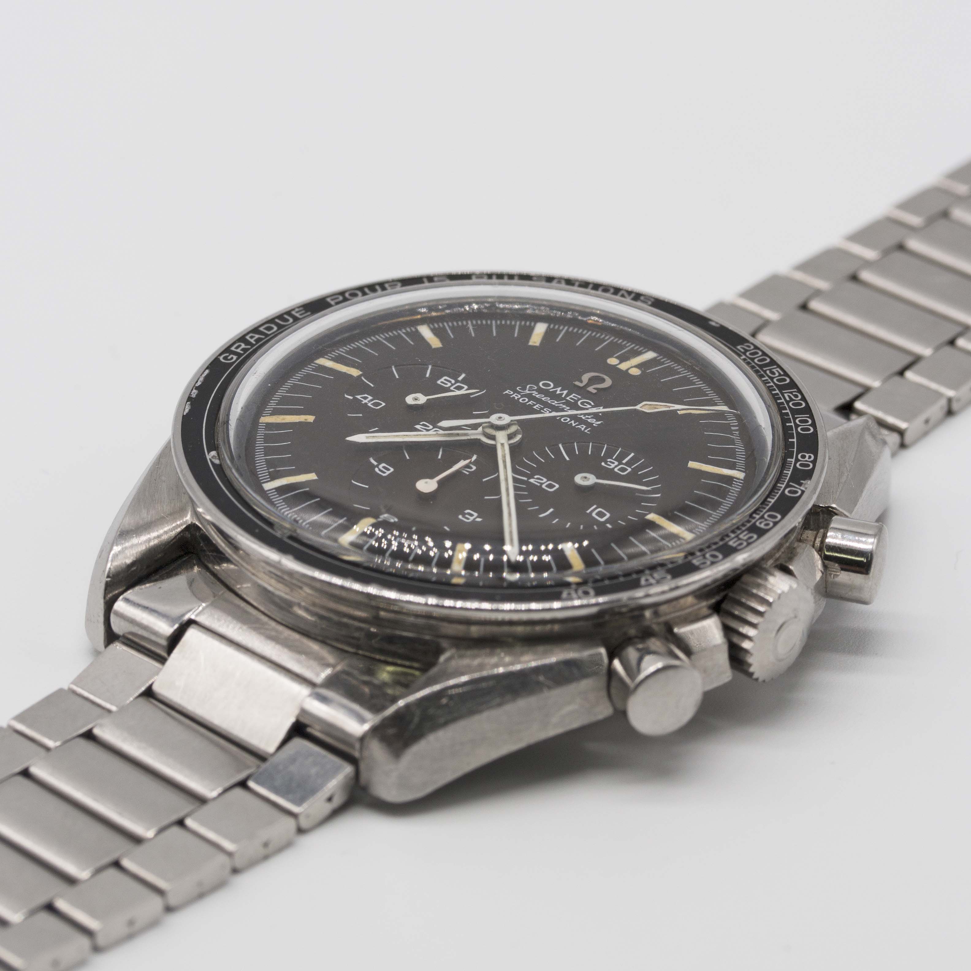 A VERY RARE GENTLEMAN'S STAINLESS STEEL OMEGA SPEEDMASTER PROFESSIONAL "PRE MOON" CHRONOGRAPH - Image 5 of 14