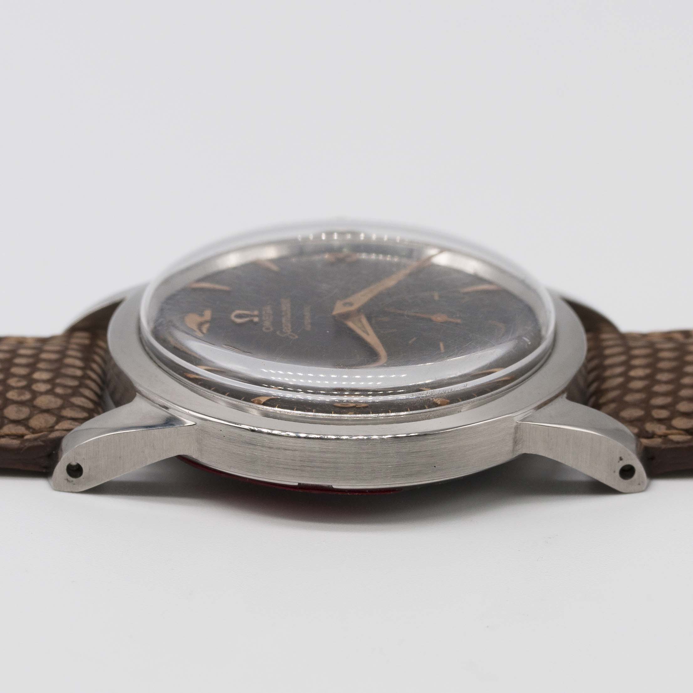 A GENTLEMAN'S STAINLESS STEEL OMEGA SEAMASTER AUTOMATIC WRIST WATCH CIRCA 1950, REF. C2576-2 WITH - Image 10 of 10