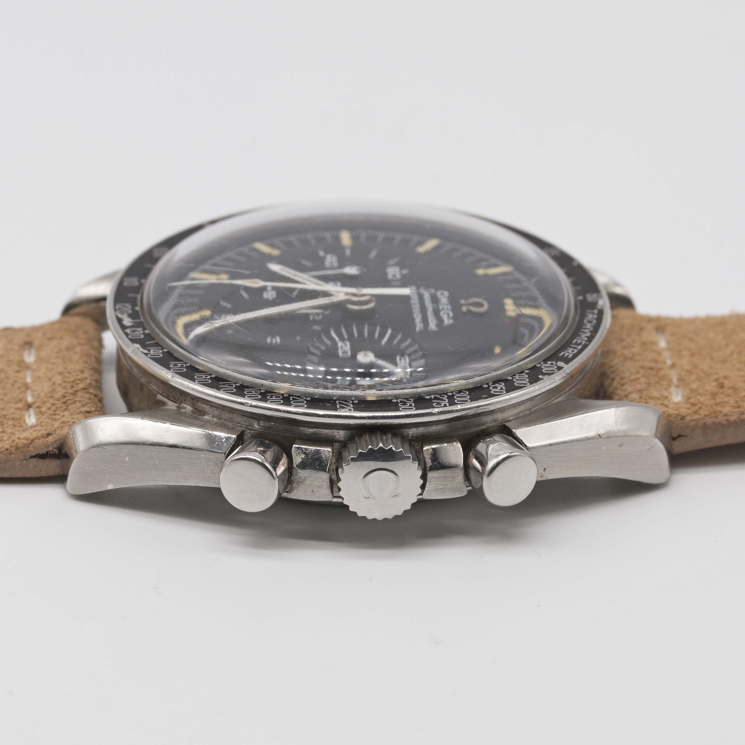 A RARE GENTLEMAN'S STAINLESS STEEL OMEGA SPEEDMASTER PROFESSIONAL CHRONOGRAPH WRIST WATCH CIRCA - Image 10 of 11