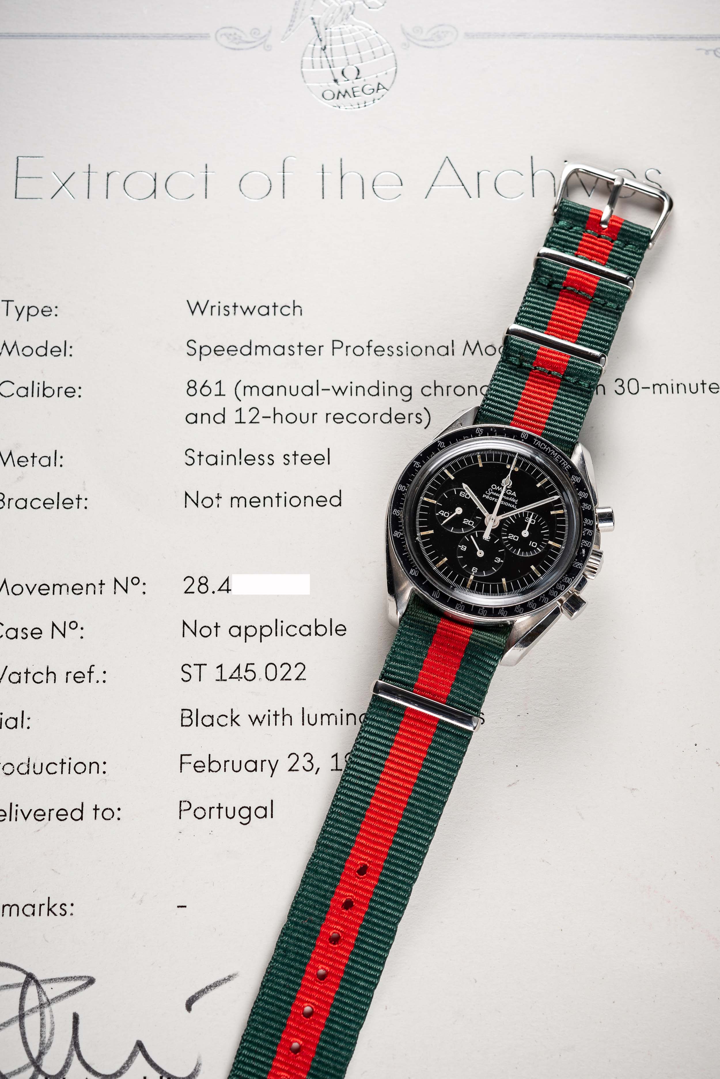 A RARE GENTLEMAN'S STAINLESS STEEL OMEGA SPEEDMASTER PROFESSIONAL CHRONOGRAPH WRIST WATCH DATED - Image 2 of 13