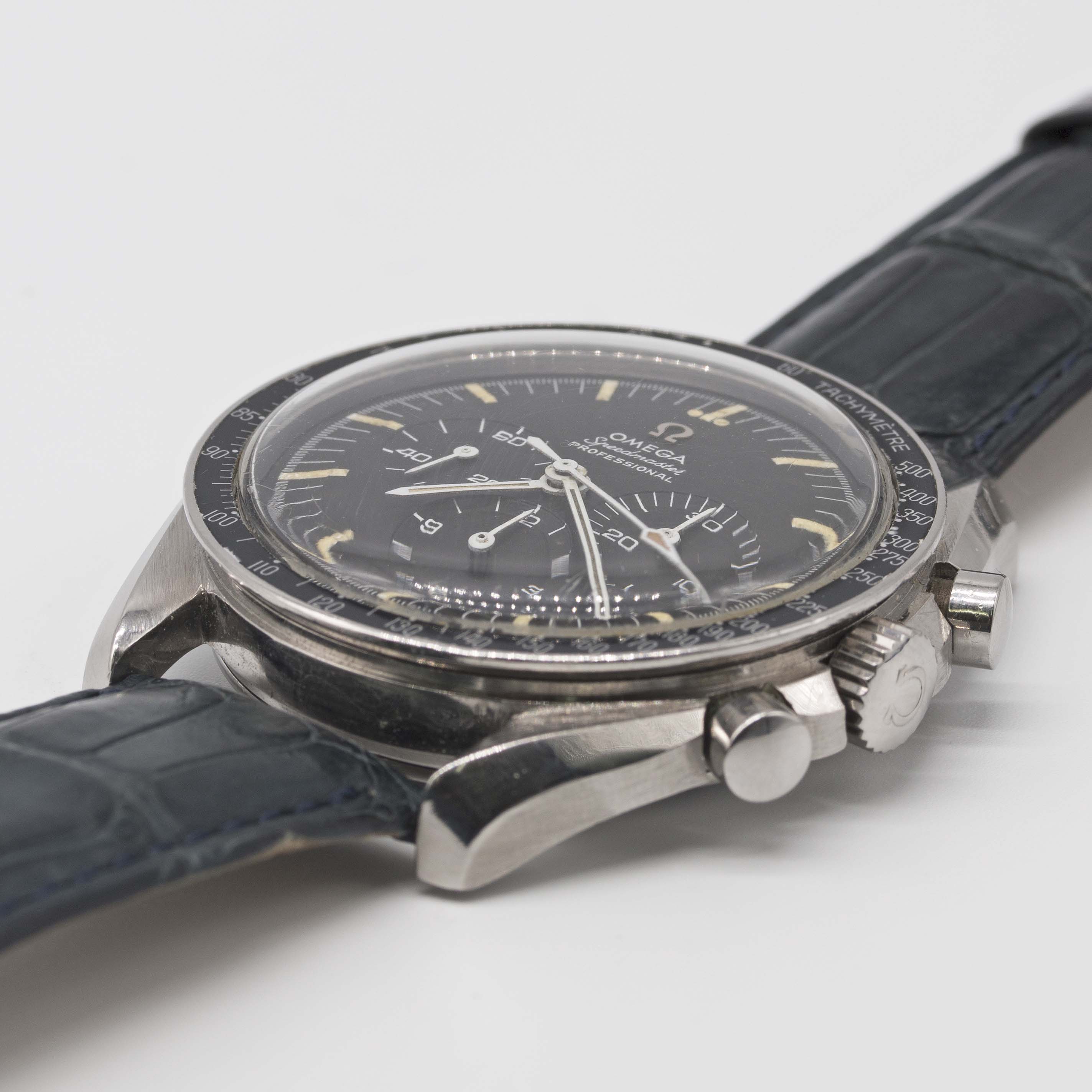 A RARE GENTLEMAN'S STAINLESS STEEL OMEGA SPEEDMASTER PROFESSIONAL "PRE MOON" CHRONOGRAPH WRIST WATCH - Image 6 of 13