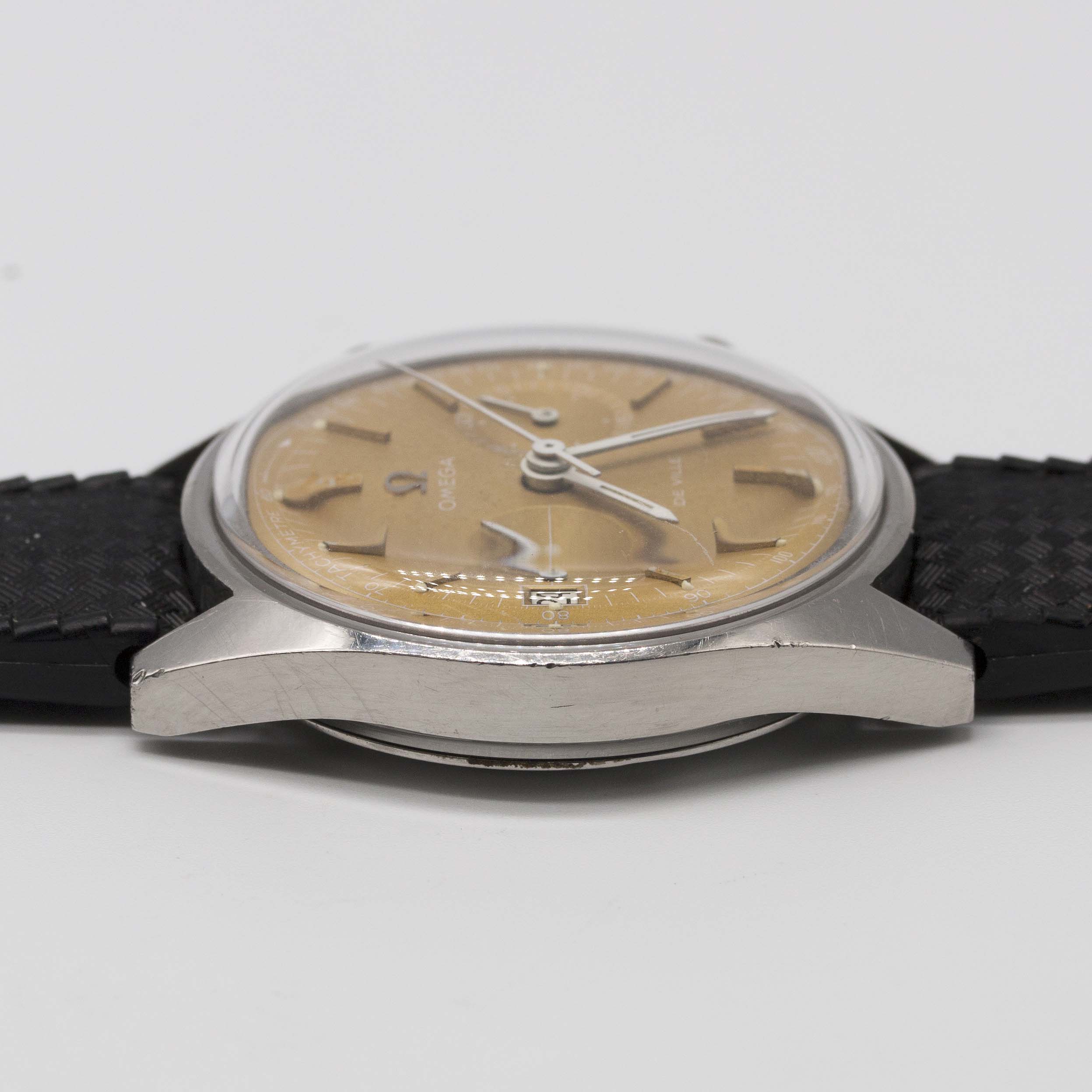 A GENTLEMAN'S STAINLESS STEEL OMEGA DE VILLE DATO CHRONOGRAPH WRIST WATCH CIRCA 1970, REF. 146.017 - Image 10 of 10