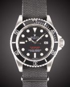 A GENTLEMAN'S CUSTOMISED STAINLESS STEEL PROJECT X ROLEX OYSTER PERPETUAL SUBMARINER 
