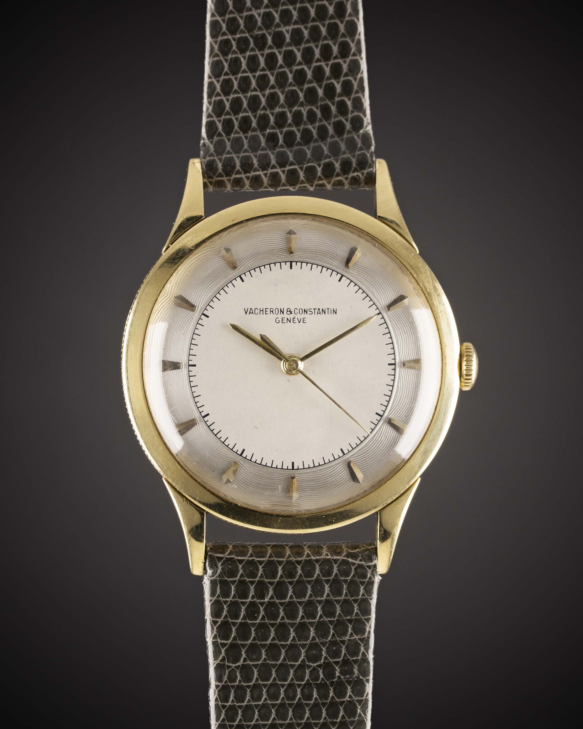 A FINE GENTLEMAN'S 18K SOLID GOLD VACHERON & CONSTANTIN WRIST WATCH CIRCA 1950s, REF. 4894 WITH " - Image 2 of 11